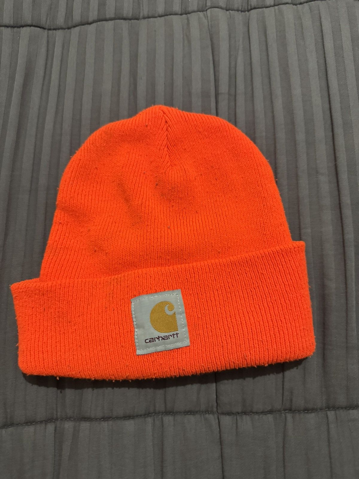 Carhartt Carhartt classic orange beanie Size ONE SIZE - 1 Thumbnail