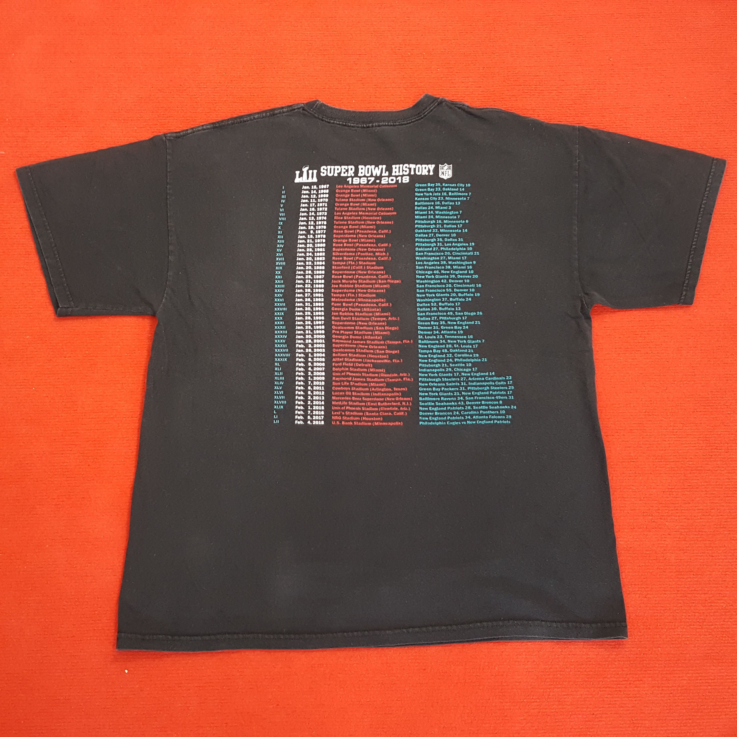 NFL × Vintage NFL Super Bowl American Sports Football Team Tshirt Size US XL / EU 56 / 4 - 3 Thumbnail