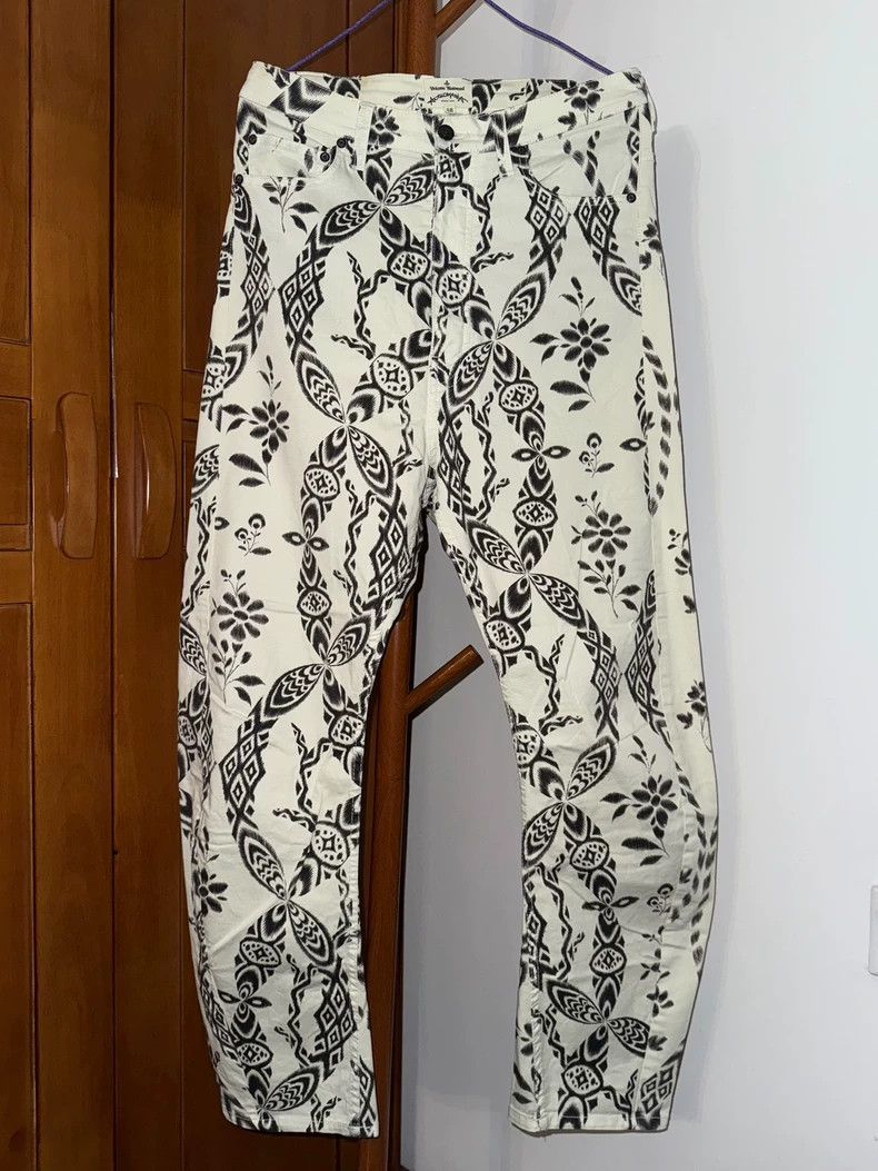 Vivienne Westwood Vivienne Westwood Brown vintage totem dyed cotton linen tr Size 25" / US 0 / IT 36 - 1 Thumbnail