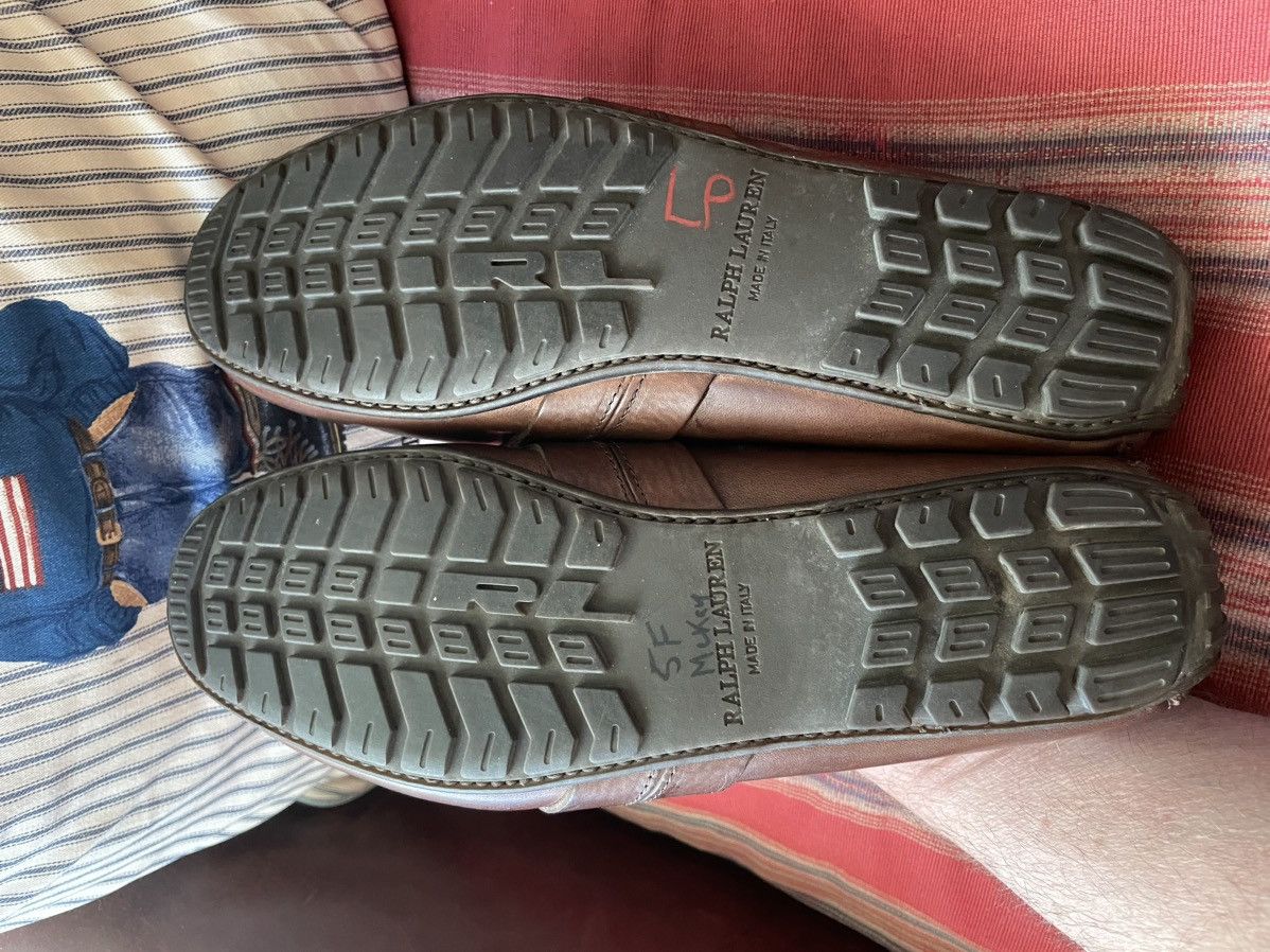 Ralph Lauren Black Label Leather Driving Loafer Size US 10 / EU 43 - 6 Thumbnail