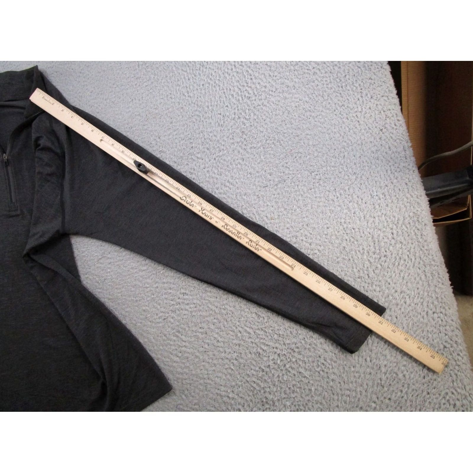 Lululemon Lululemon Metal Vent Tech 1/4 Zip Pullover Mens Size L Black Long Sleeve Light Shirt Size US L / EU 52-54 / 3 - 7 Thumbnail
