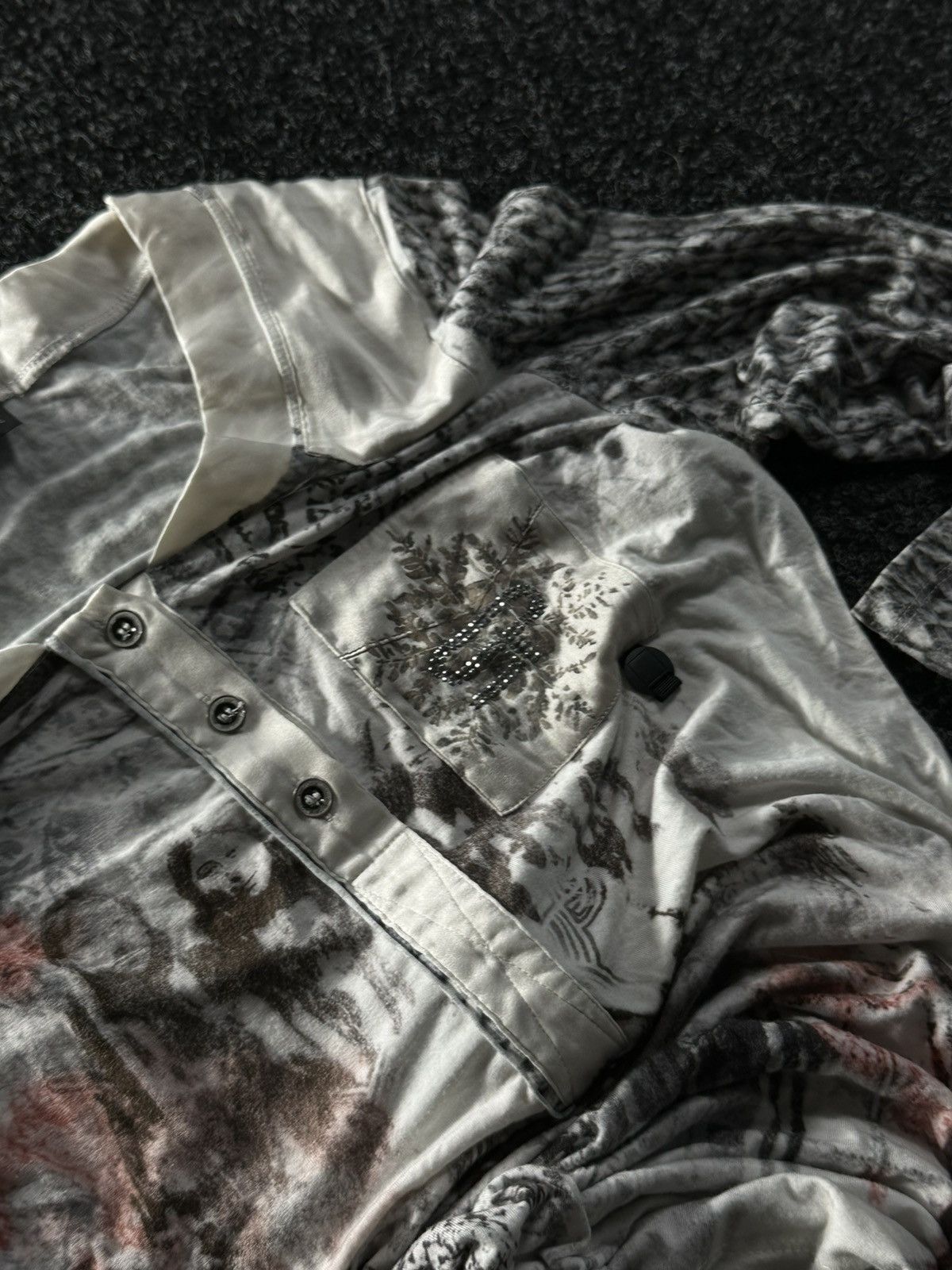 If Six Was Nine × Jean Paul Gaultier × Vintage ❗️Avant garde SPORTALM y2k streetwear ARCHIVE MARANT Size XS / US 0-2 / IT 36-38 - 4 Thumbnail