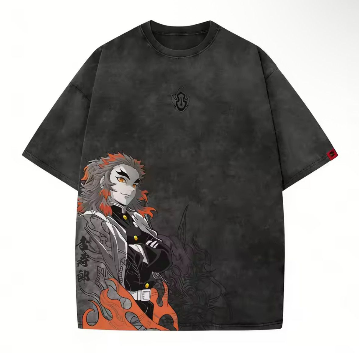 Other Y2K Streetwear Retro Gothic Demon Washed Black T-Shirt Size US S / EU 44-46 / 1 - 1 Thumbnail