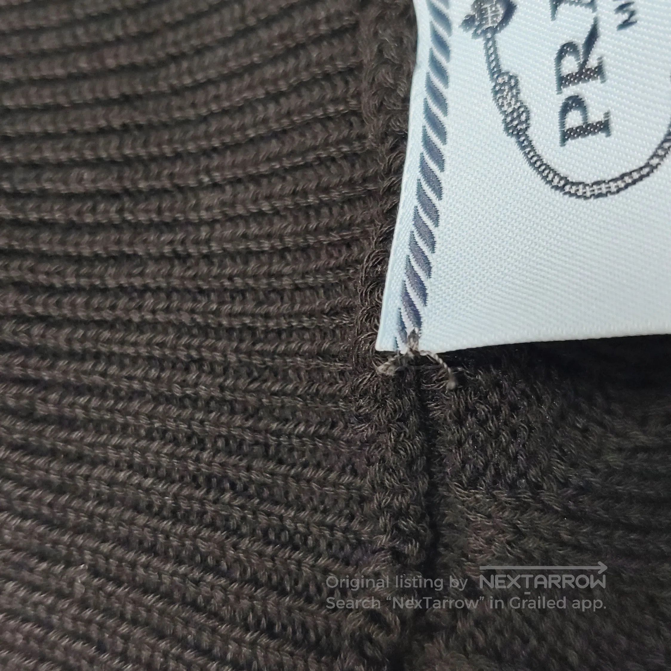 Prada Prada Black Cotton Turtleneck Knit Sweater . Size S / US 4 / IT 40 - 9 Thumbnail