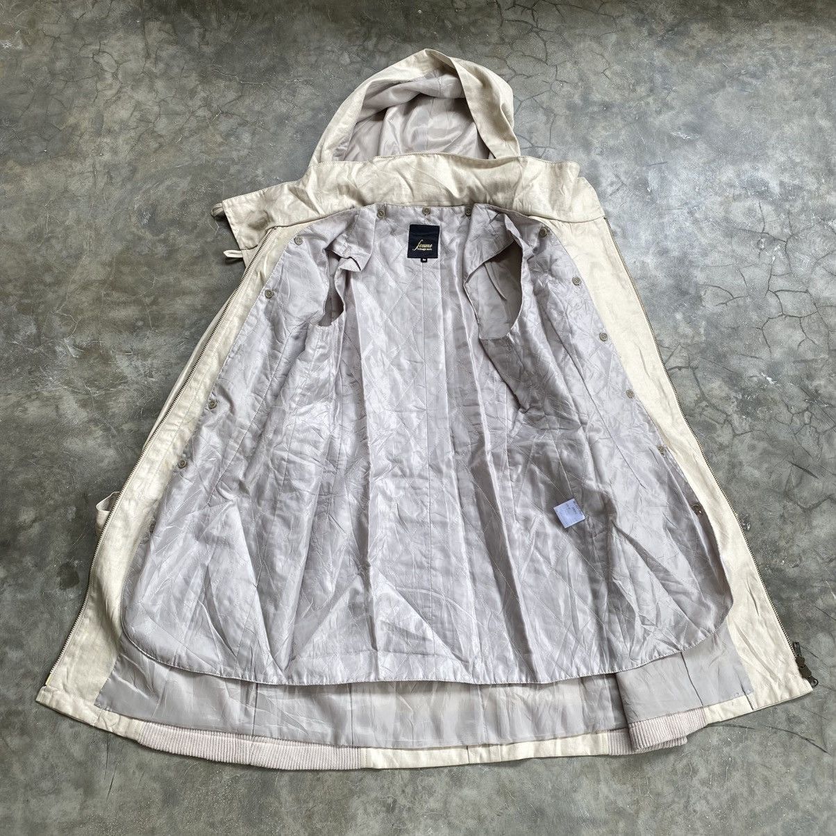 Tornado Mart 2000s Femme Tornado - Vkei Style Hidden Hoodie Parka Jacket Size XS / US 0-2 / IT 36-38 - 8 Thumbnail
