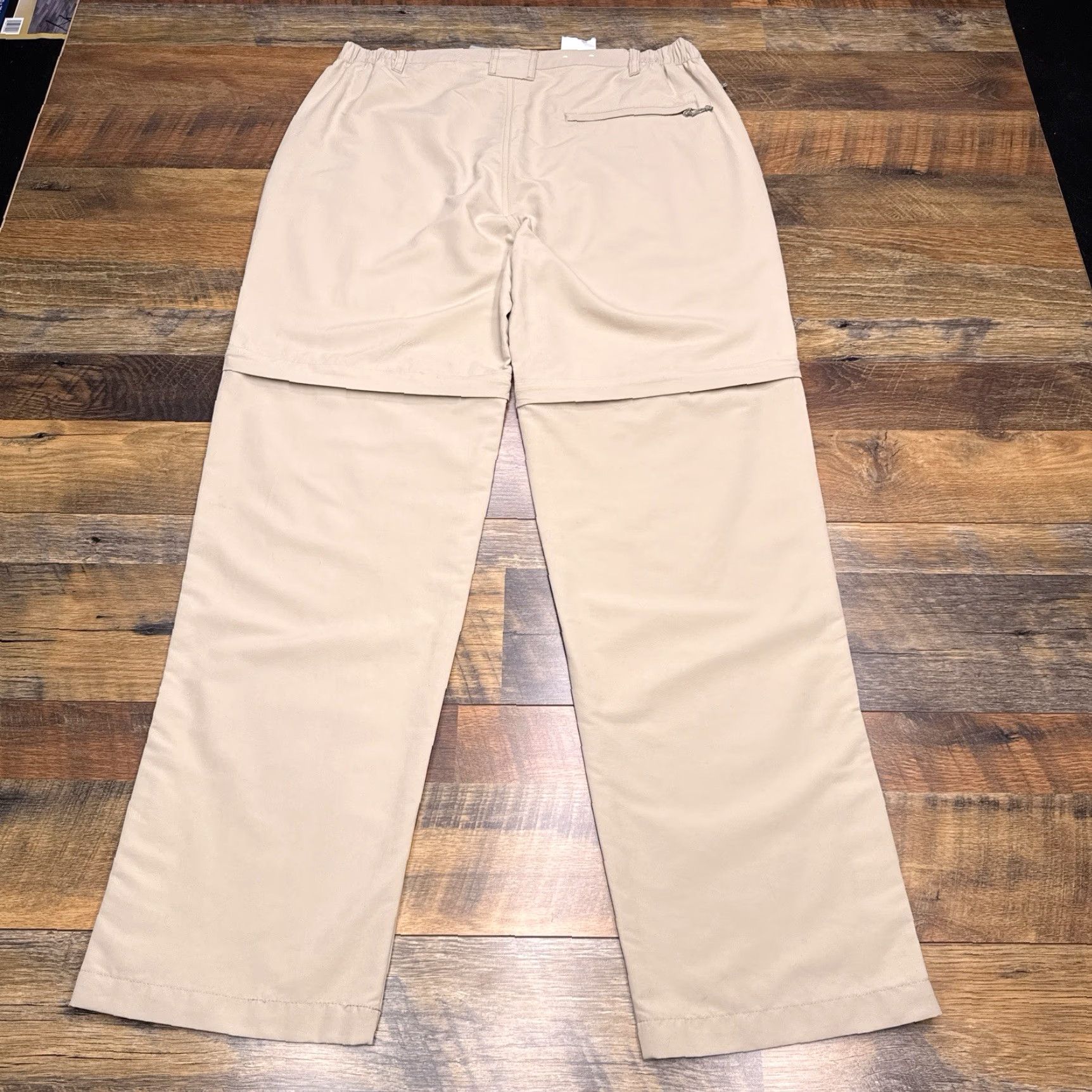 Vintage World Wide Sportsman Pants Convertible Zip Off Mens 34x32 Tan Regular Mens Size US 34 / EU 50 - 3 Thumbnail