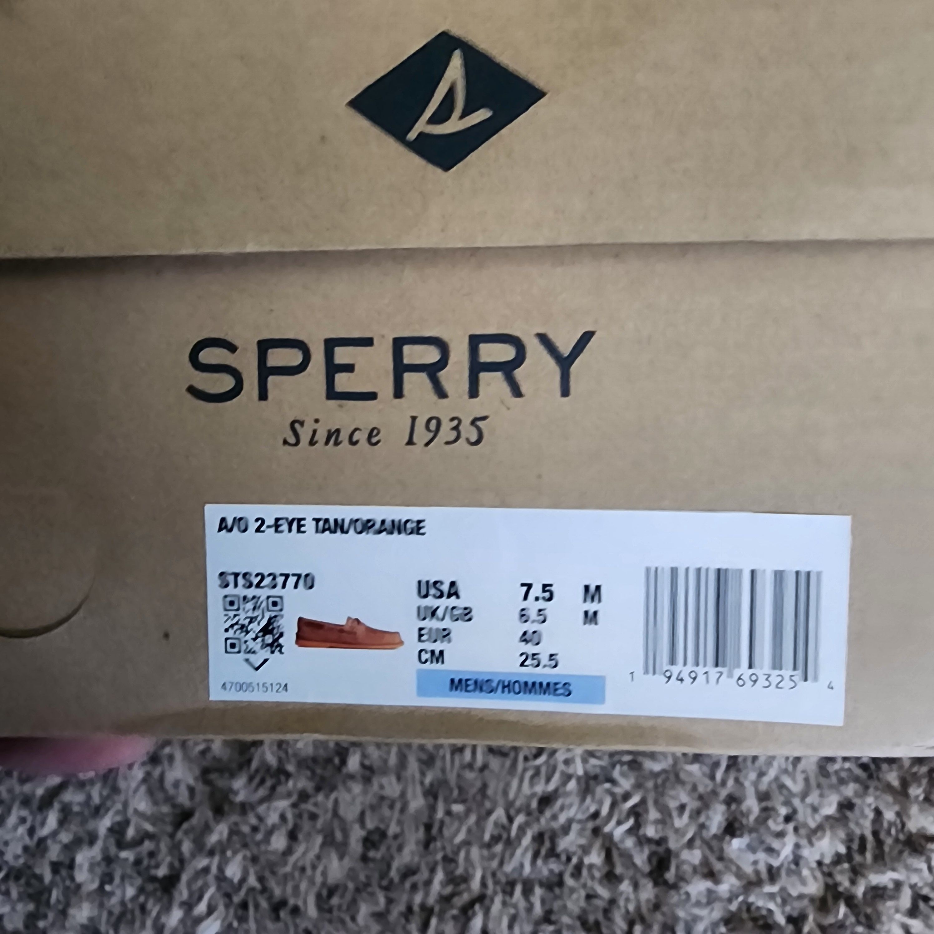 Sperry MSRP $110 Sperry Authentic Original 2-Eye Boat Shoe Men’s Size US 7.5 / EU 40-41 - 6 Thumbnail