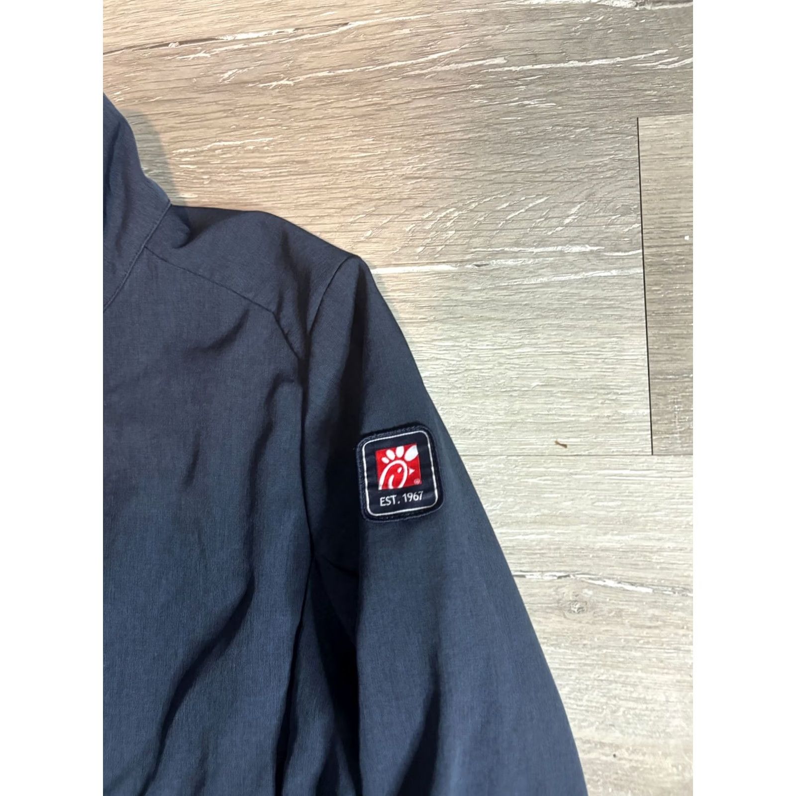 Vintage Chic-Fil-A Jacket Adult M Blue Unbranded Softshell Full Zip Jacket Unisex Shirt? Size US M / EU 48-50 / 2 - 2 Thumbnail