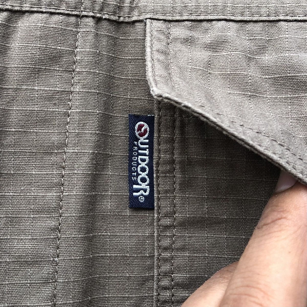 Japanese Brand Outdoor Products Khakis Zipper Jacket Size US L / EU 52-54 / 3 - 4 Thumbnail