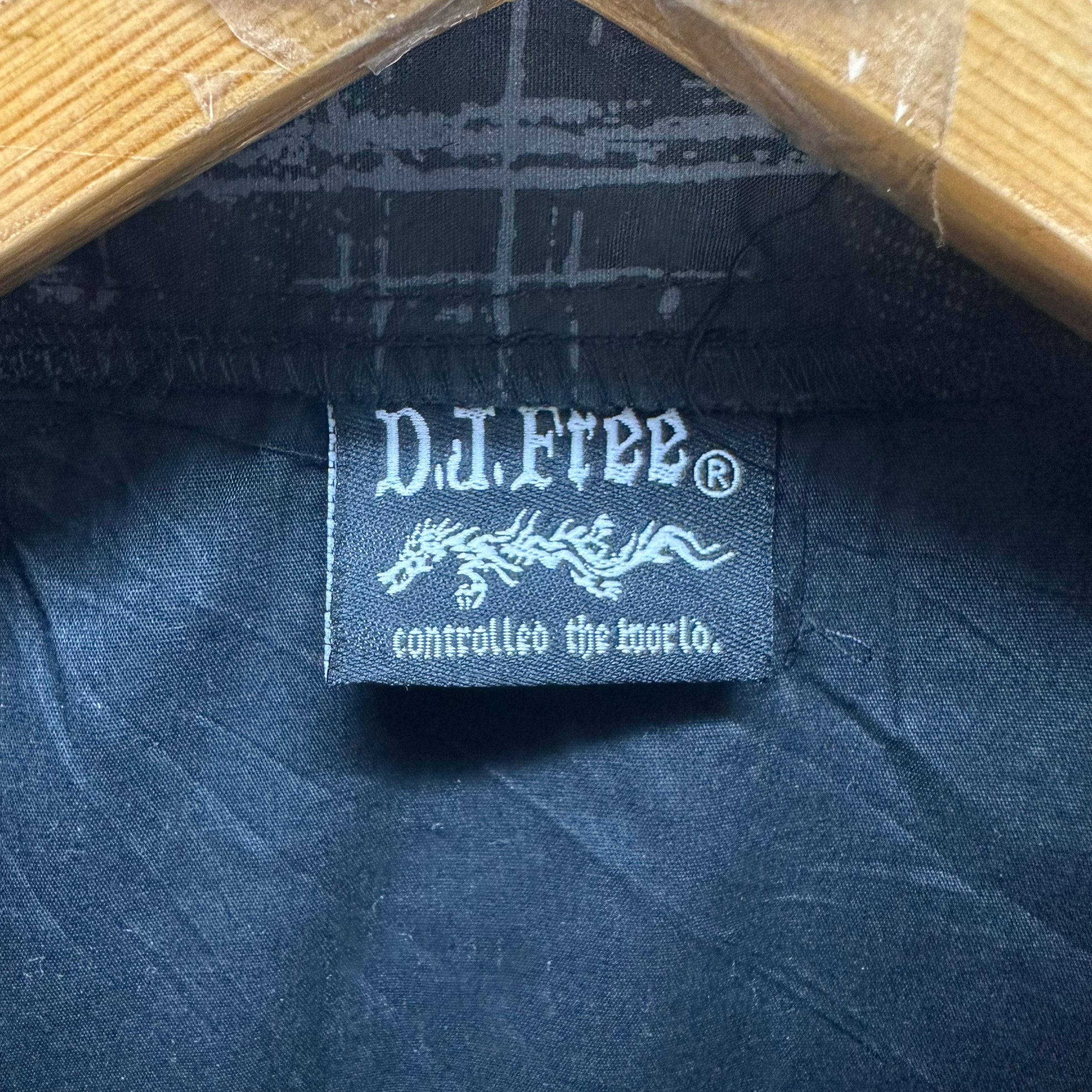 Japanese Brand DJ FREE ZIPPER SHIRTS #7517-151 Size US L / EU 52-54 / 3 - 9 Thumbnail