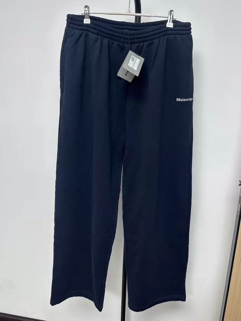 Balenciaga Balenciaga size L Embroidered logo slacks Size US 27 - 1 Thumbnail