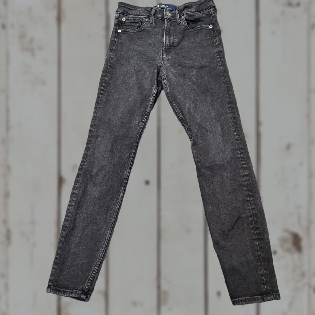 Gap GAP Jeans Womens Size 4/27 High Rise Universal Legging Black Denim Preppy Casual Skinny 5-Pocket Design Womens Size 27" / US 4 / IT 40 - 1 Thumbnail