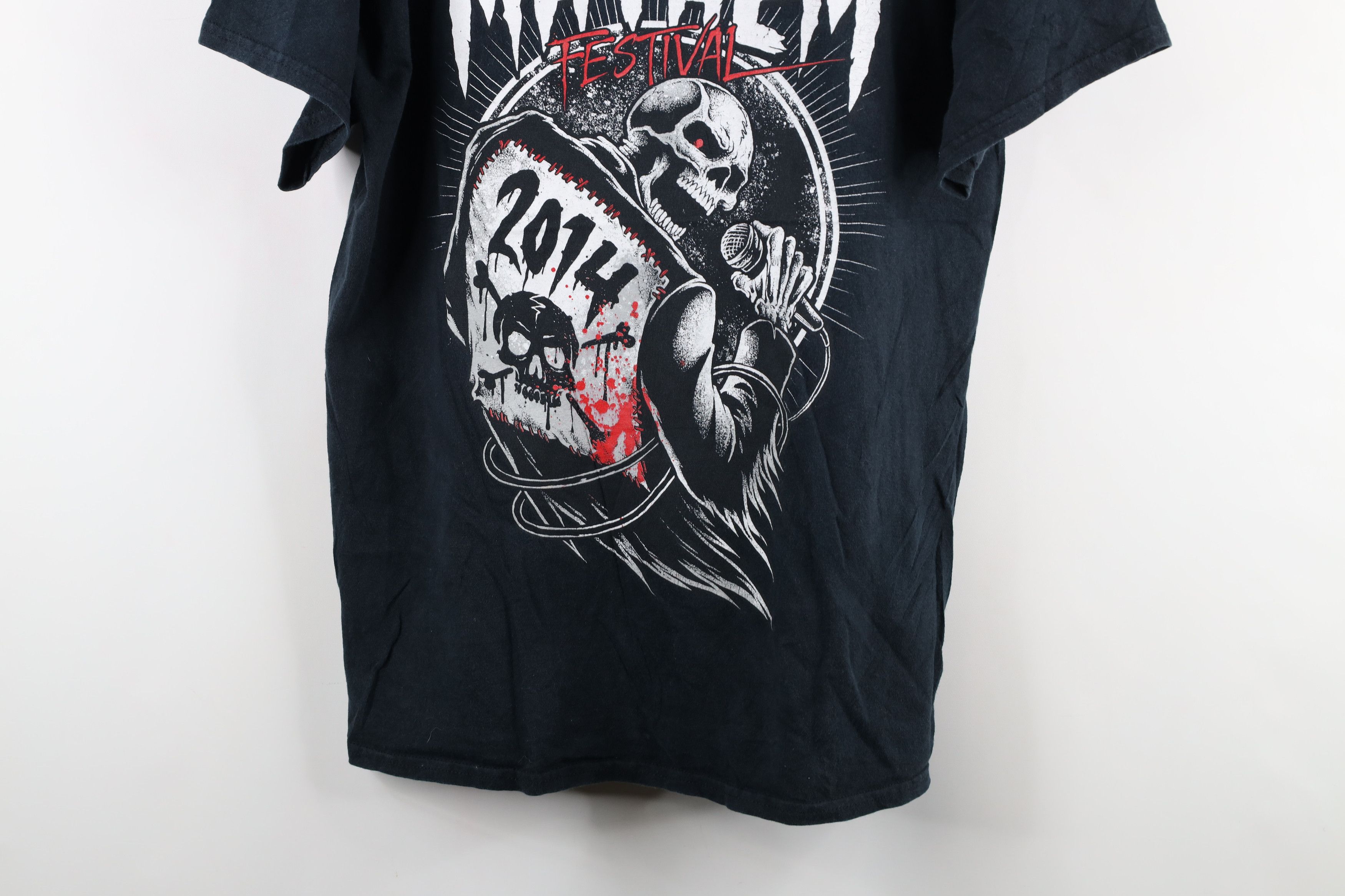 Vintage Y2K 2014 Rockstar Energy Drink Mayhem Festival T-Shirt Size US L / EU 52-54 / 3 - 3 Thumbnail