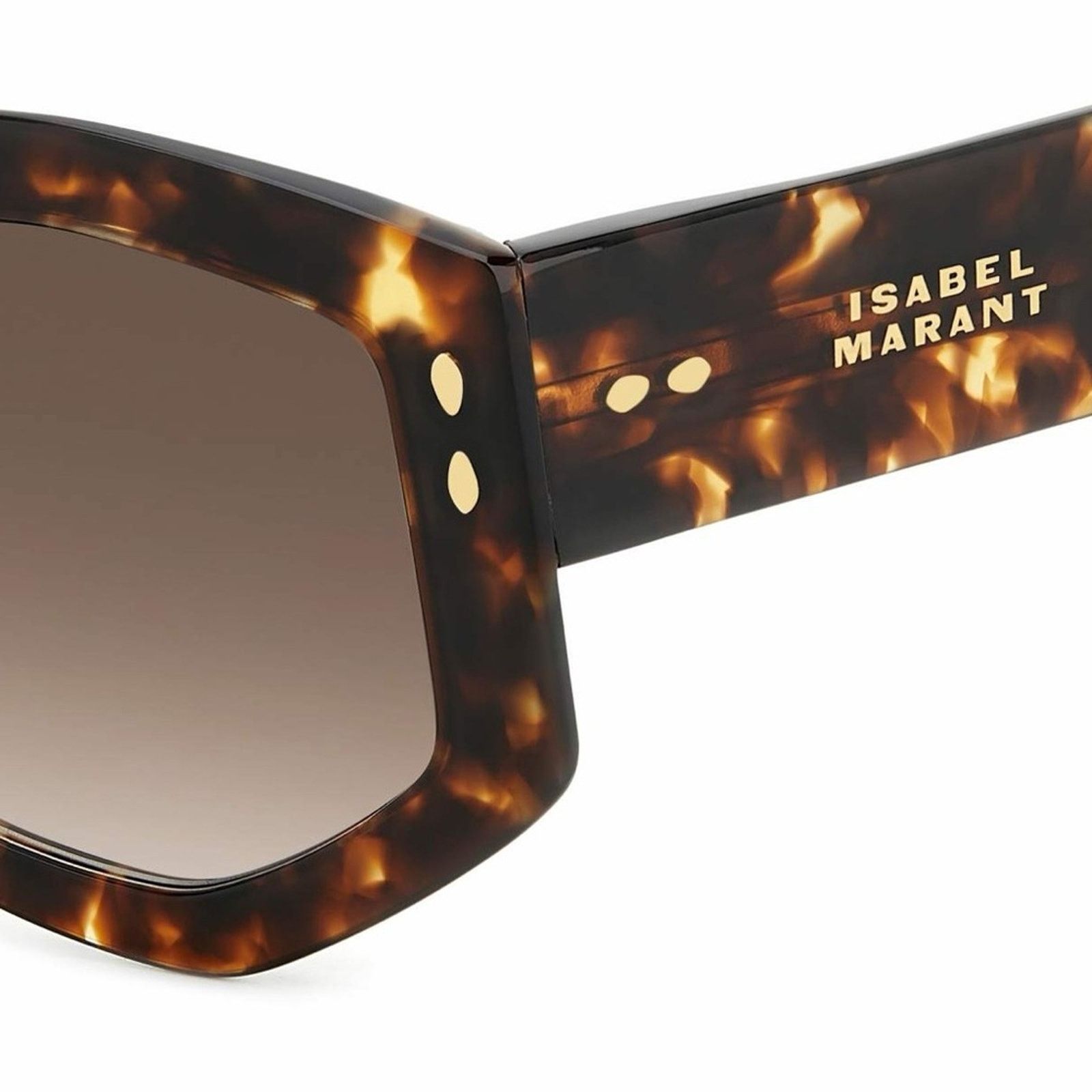Isabel Marant New! Isabel Marant IM0154/S 086HA Brown and Gold Sunglasses Size ONE SIZE - 8 Thumbnail
