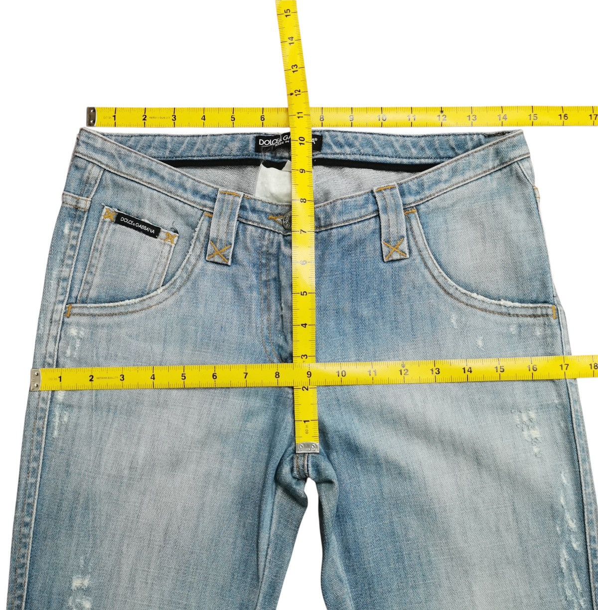 Dolce & Gabbana Vintage Dolce Gabbana Flare Jeans Size 29" - 8 Thumbnail