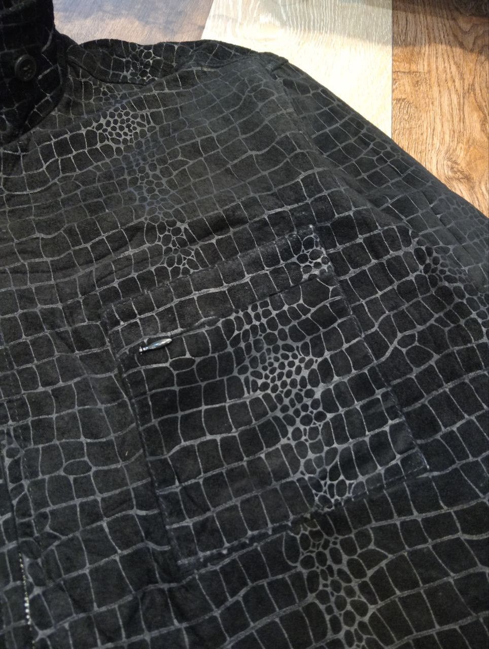 Jean Paul Gaultier RARE GAULTIER HOMME OBJET CROC SCALE STYLE LEATHER JACKET Size US M / EU 48-50 / 2 - 5 Thumbnail