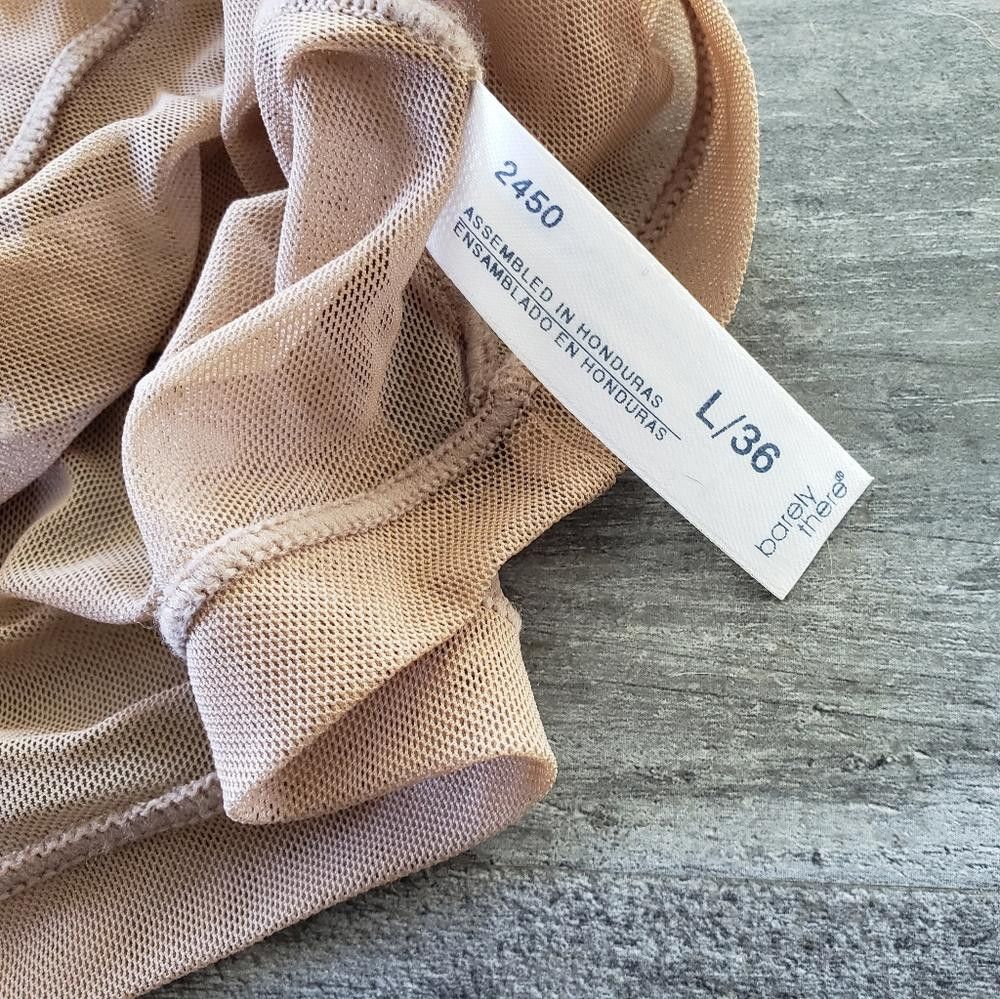 Designer Nude Sheer Detailed BT Lingerie Pajama Top Size ONE SIZE - 3 Thumbnail