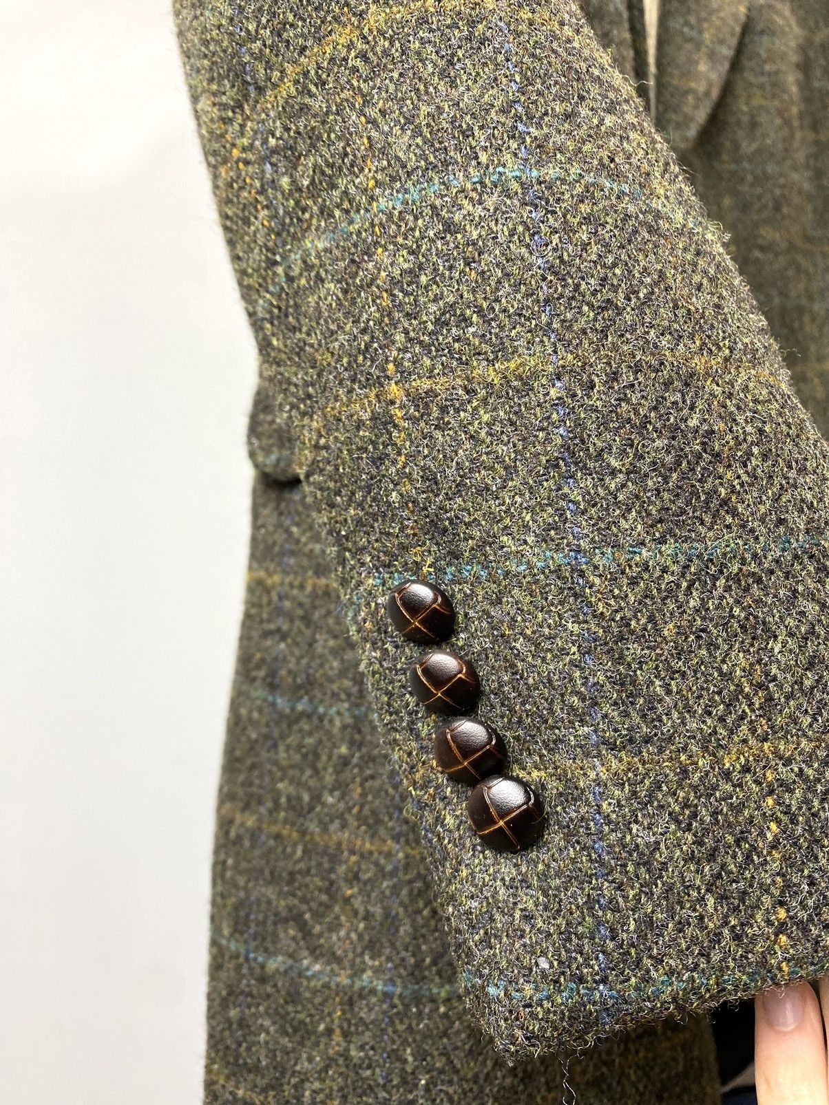 Harris Tweed Vintage Harris Tweed Pure Wool Jacket Blazer Size US XL / EU 56 / 4 - 6 Thumbnail