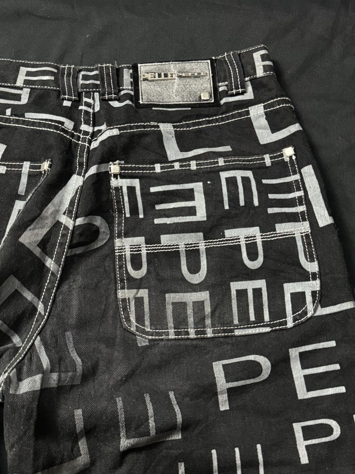Japanese Brand × Marc Buchanan × Pelle Pelle Pelle Pelle Marc Buchanan Baggy Mid Denim Jeans Size US 30 / EU 46 - 9 Thumbnail
