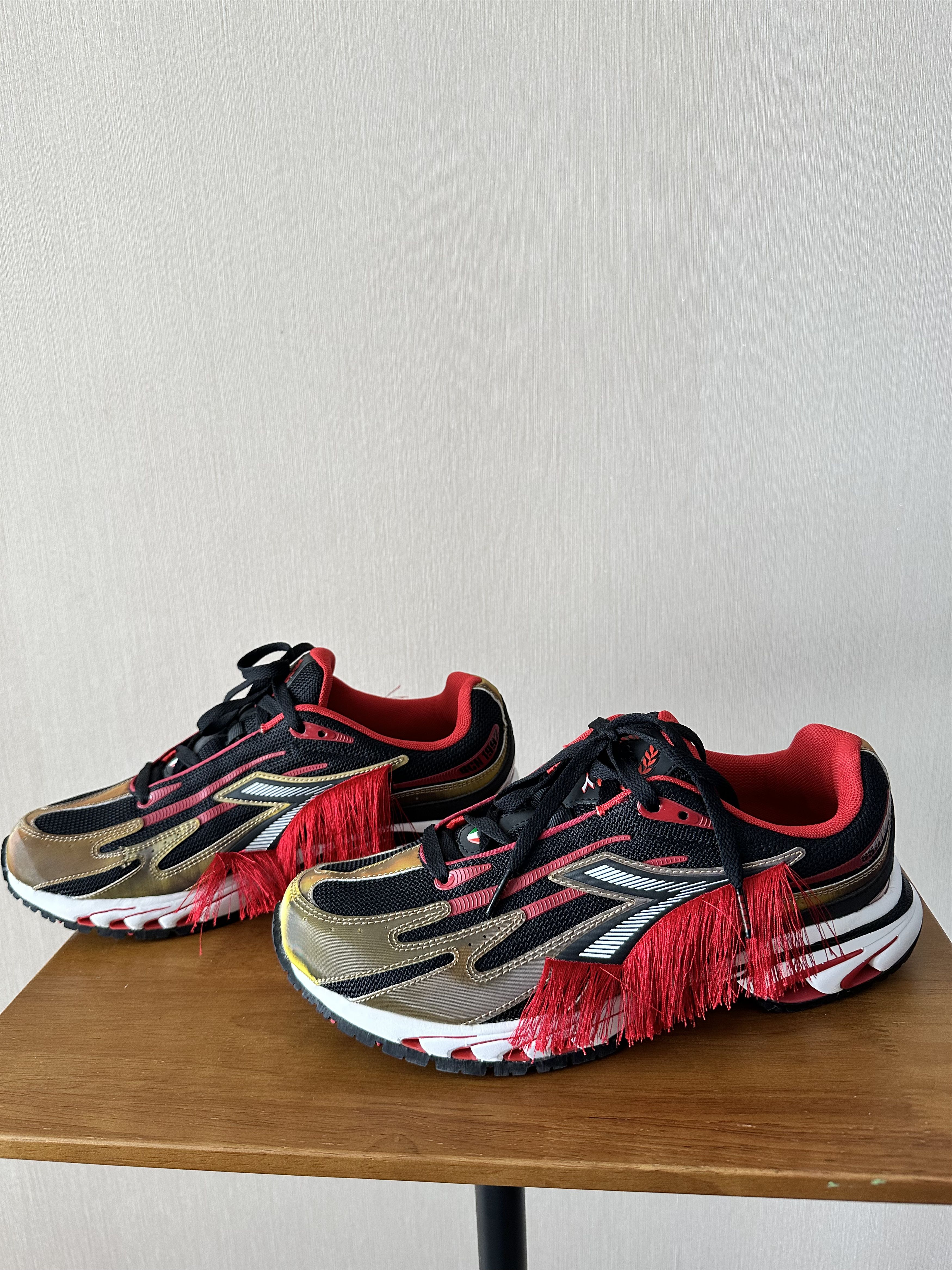 Diadora Diadora x SSSTUFFF MYTHOS BARCELONA FIRE Size US 9 / EU 42 - 1 Thumbnail