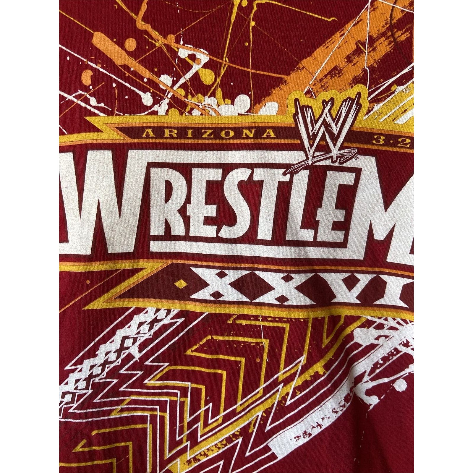 WWE WWE Wrestlemania XXVI 2010 Arizona T-Shirt Size 2XL Size US XXL / EU 58 / 5 - 5 Thumbnail