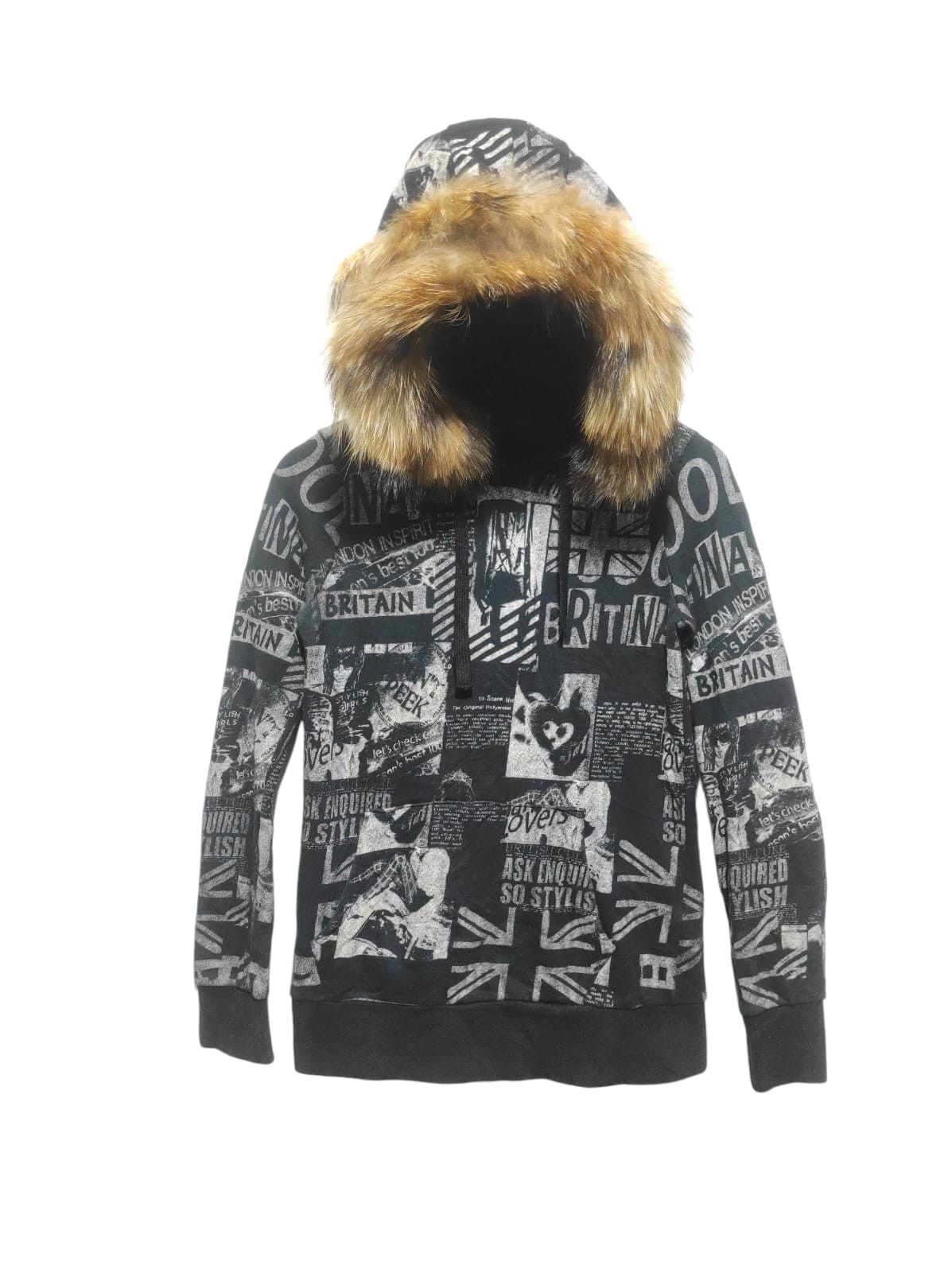 ASK fullprint Fur Hoodie ifsixwasnine lgb style