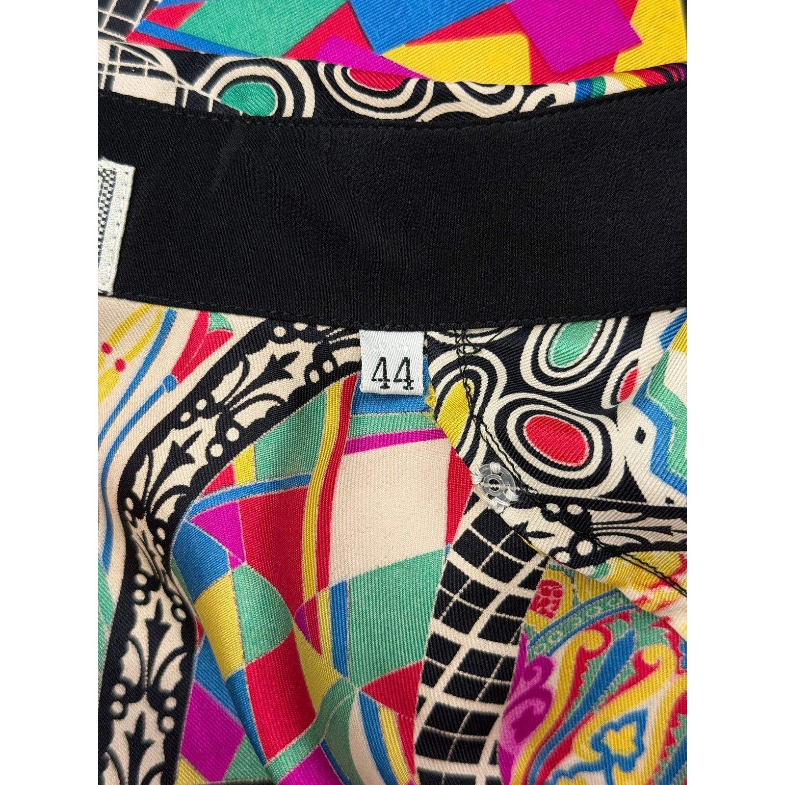 Versace 1991 Gianni Versace mixed print silk shirt Size M / US 6-8 / IT 42-44 - 9 Thumbnail