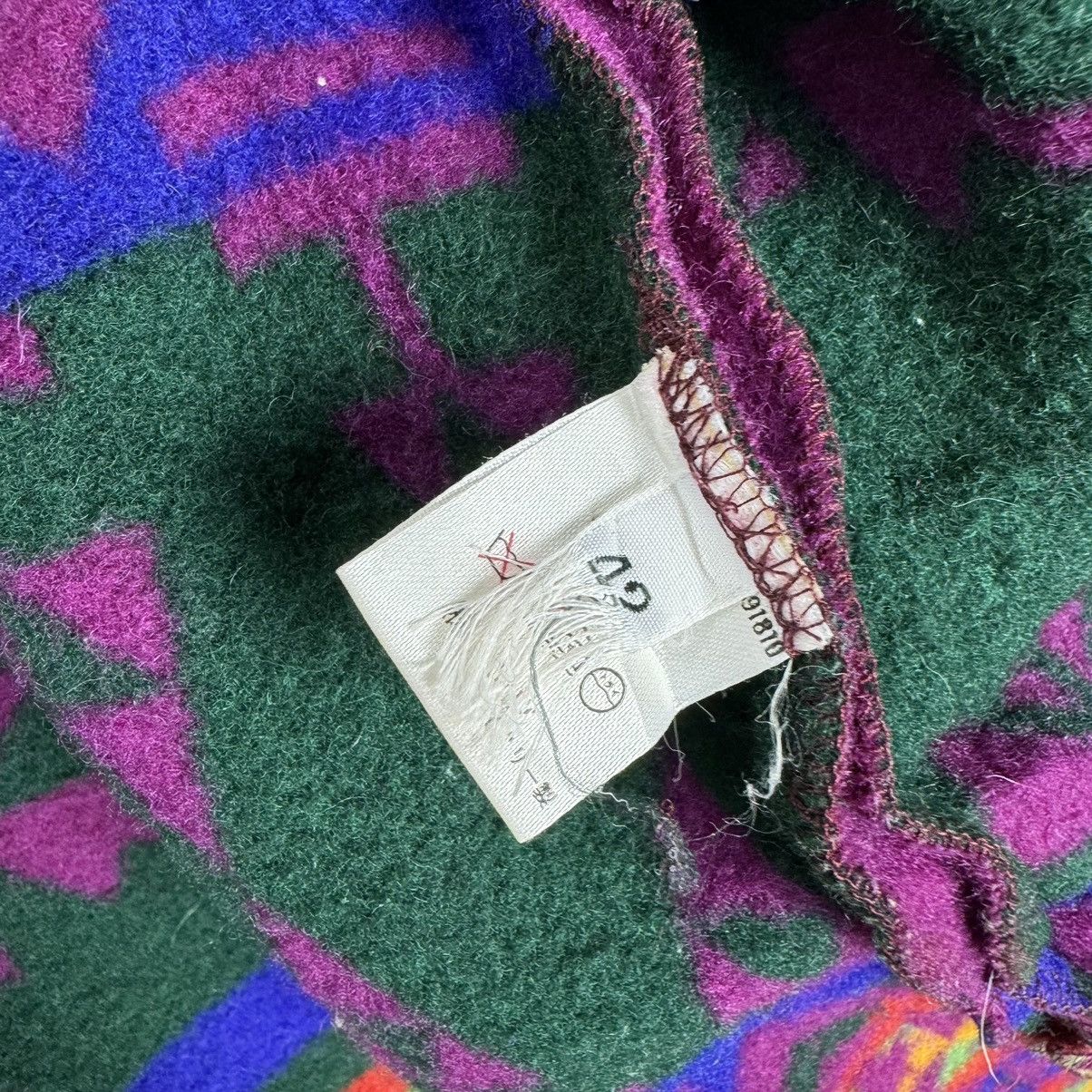 Benetton ⚡️UNITED COLORS OF BENETTON HOODIE FUR NAVAJO JACKET Size M / US 6-8 / IT 42-44 - 10 Thumbnail