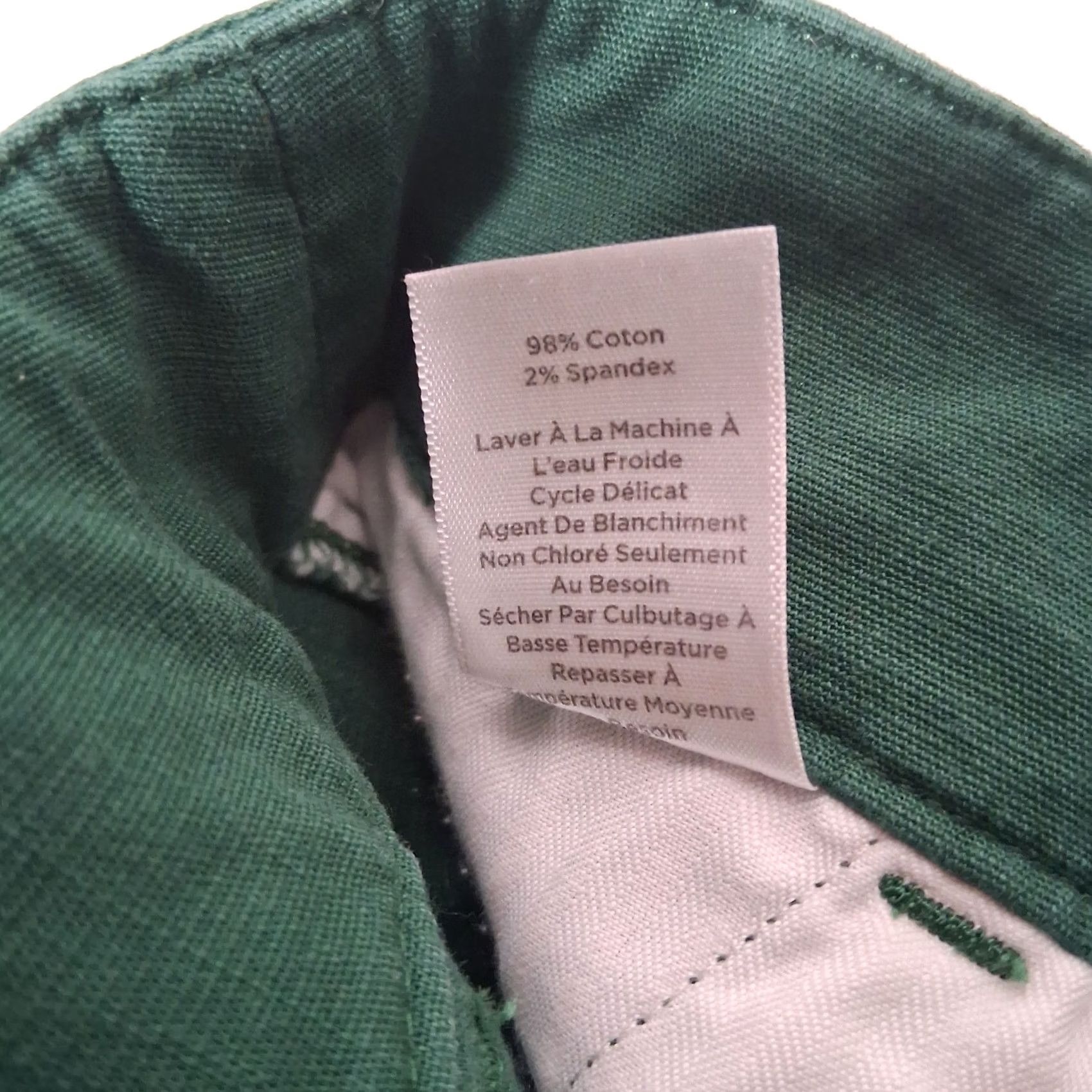 Talbots Talbots Bermuda Shorts Women Size 10 Green Cotton Blend Classic Preppy Size 32" / US 10 / IT 46 - 6 Thumbnail