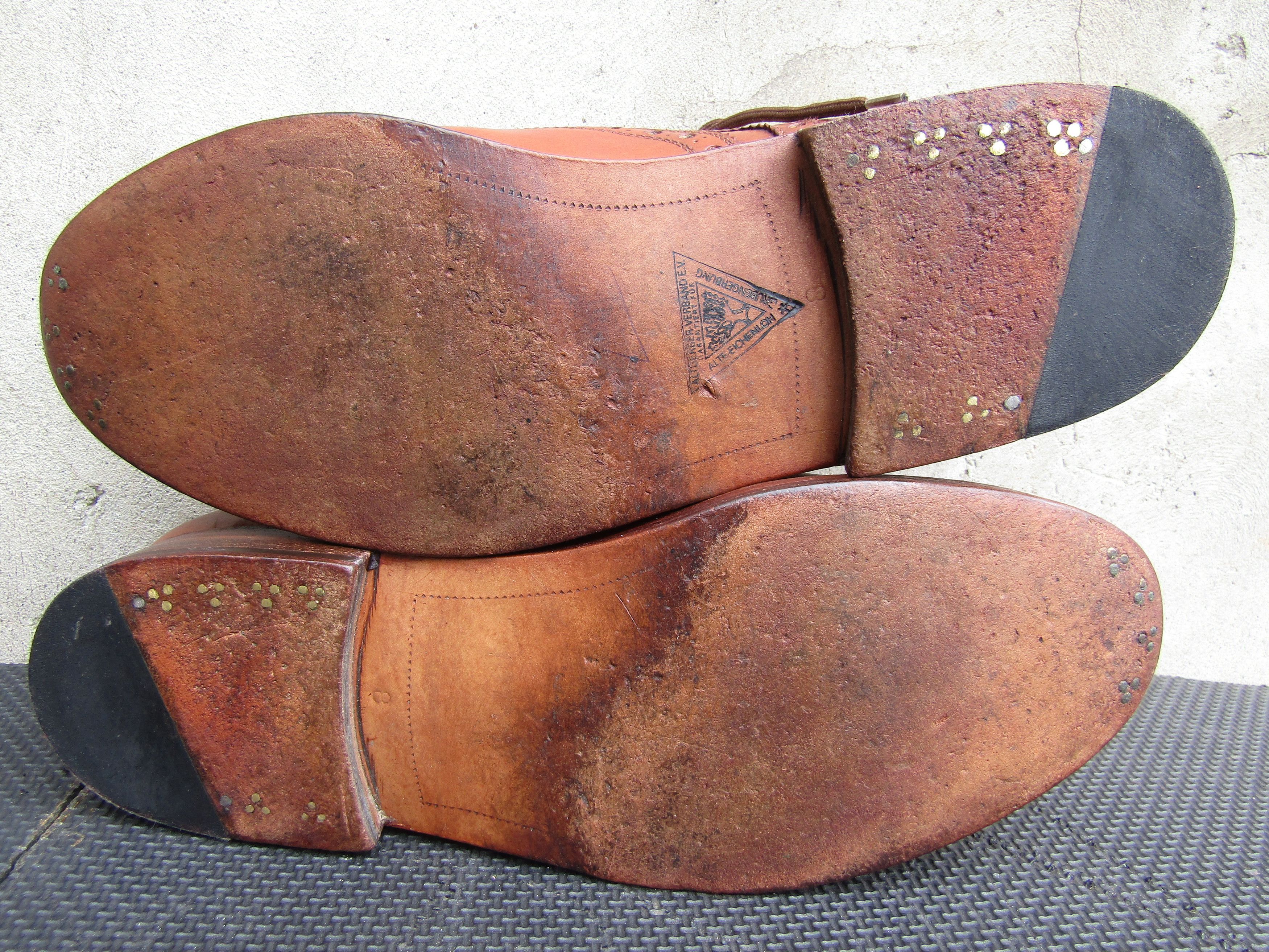 Heinrich Dinkelacker Heinrich Dinkelacker Brown Leather Brogue Dress Size US 9 / EU 42 - 5 Thumbnail