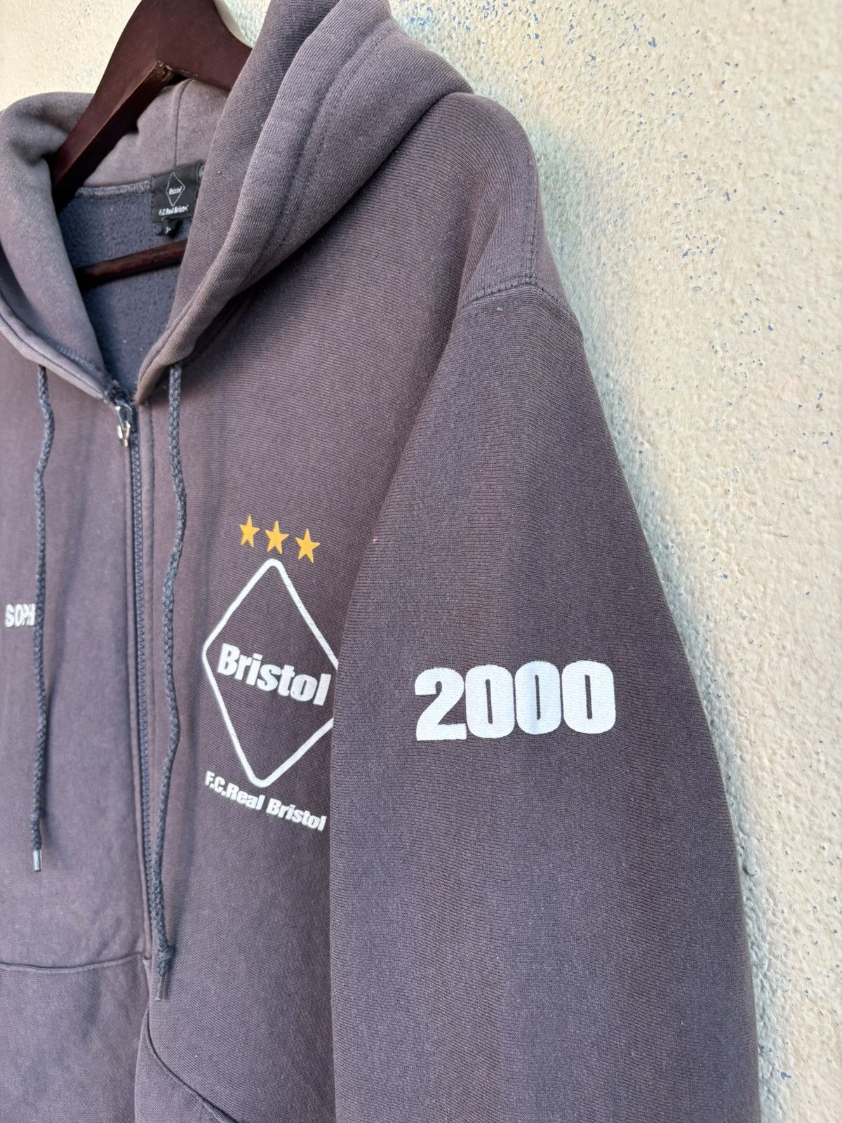 F.C.R.B × Sophnet. Vintage Y2K Soph. FCRB Sunfaded Zip Up Hoodie Size US L / EU 52-54 / 3 - 7 Thumbnail