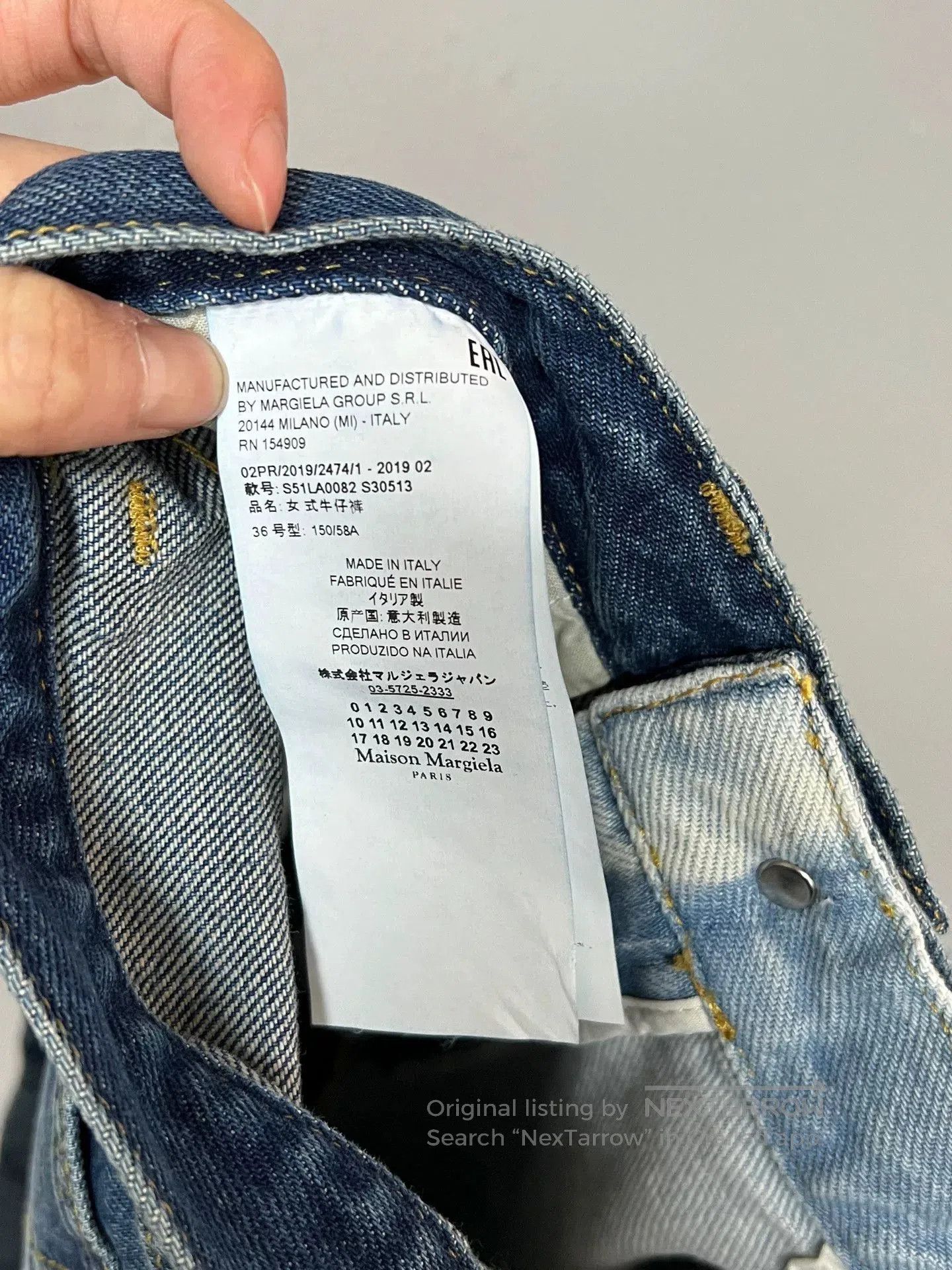 Maison Margiela Maison Margiela Color-Block Jeans. Size US 36 / EU 52 - 3 Thumbnail