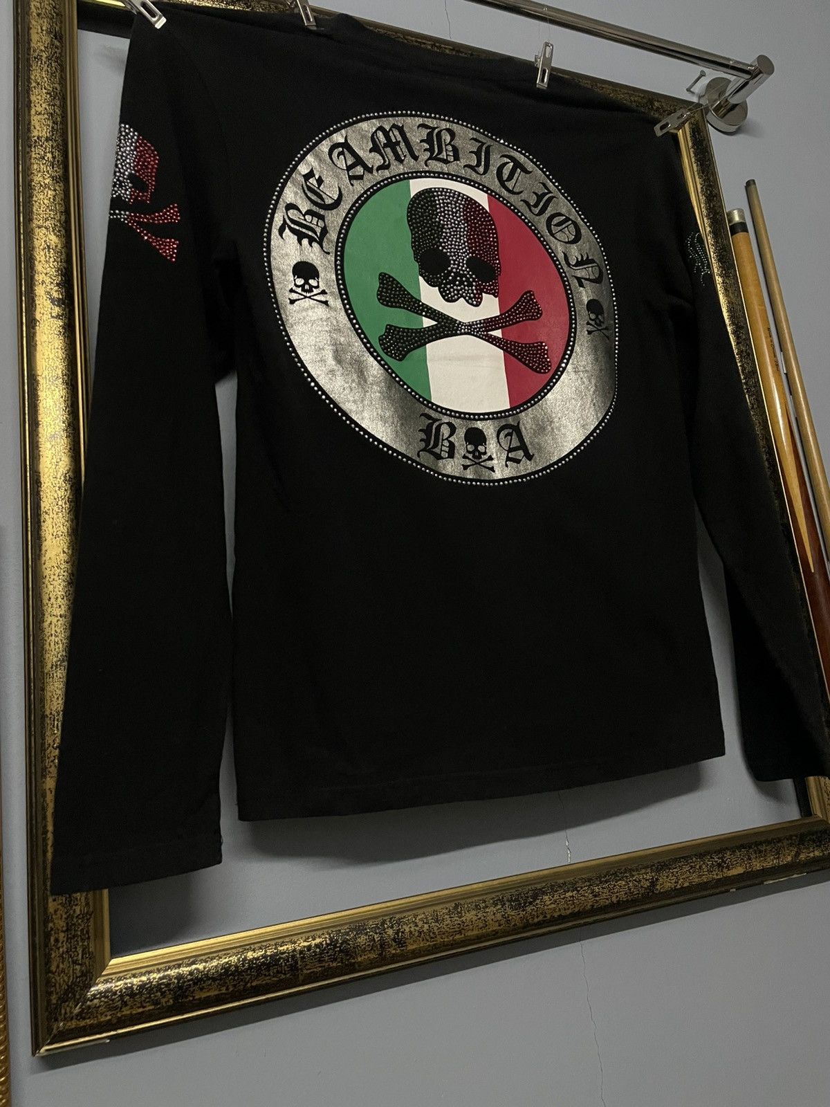 Japanese Brand Vintage Japan Designer Be Ambitions Skull Diamond Pop-Punk Size US XS / EU 42 / 0 - 4 Thumbnail