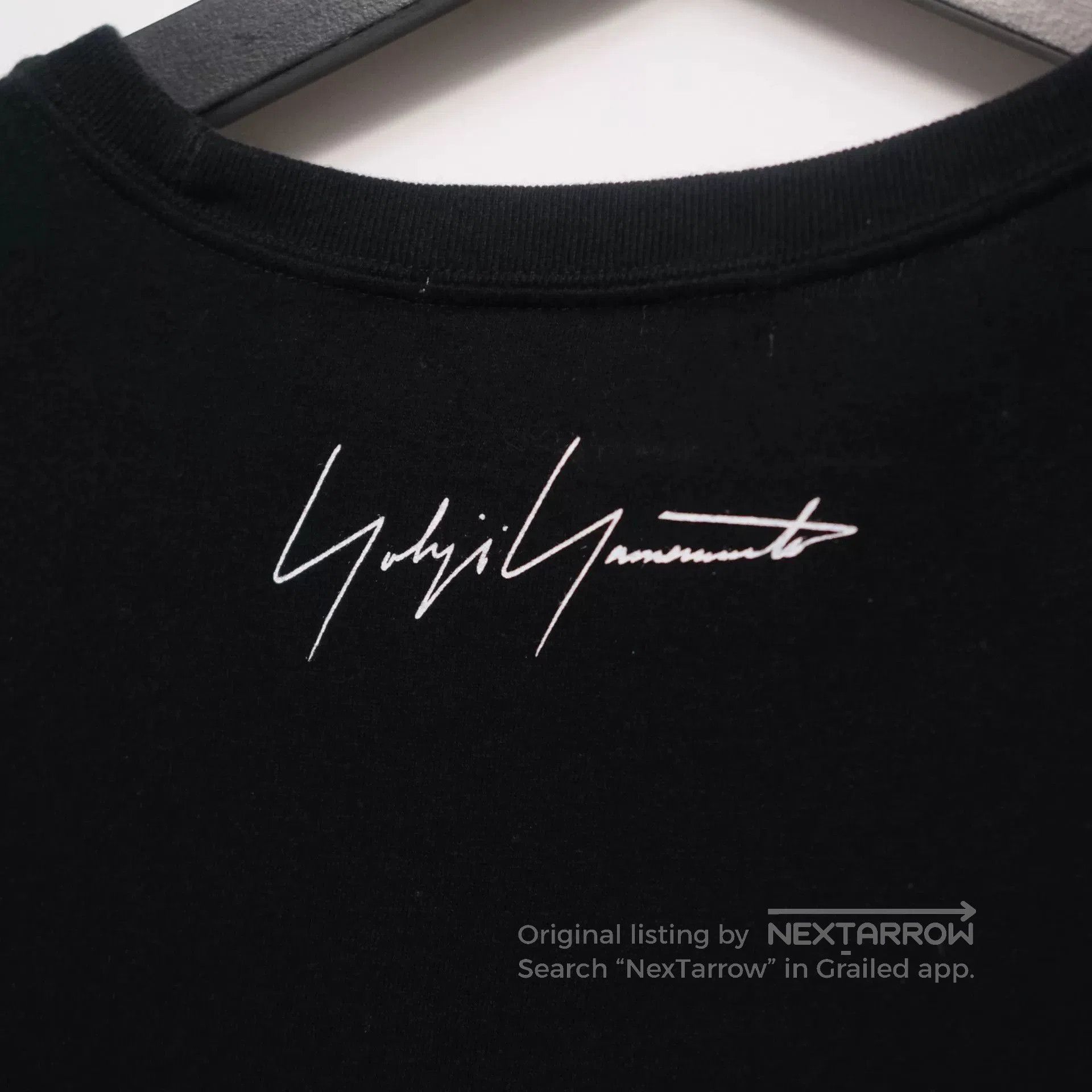 Yohji Yamamoto Yohji Yamamoto Logo Short Sleeve T-shirt. Size US M / EU 48-50 / 2 - 2 Thumbnail