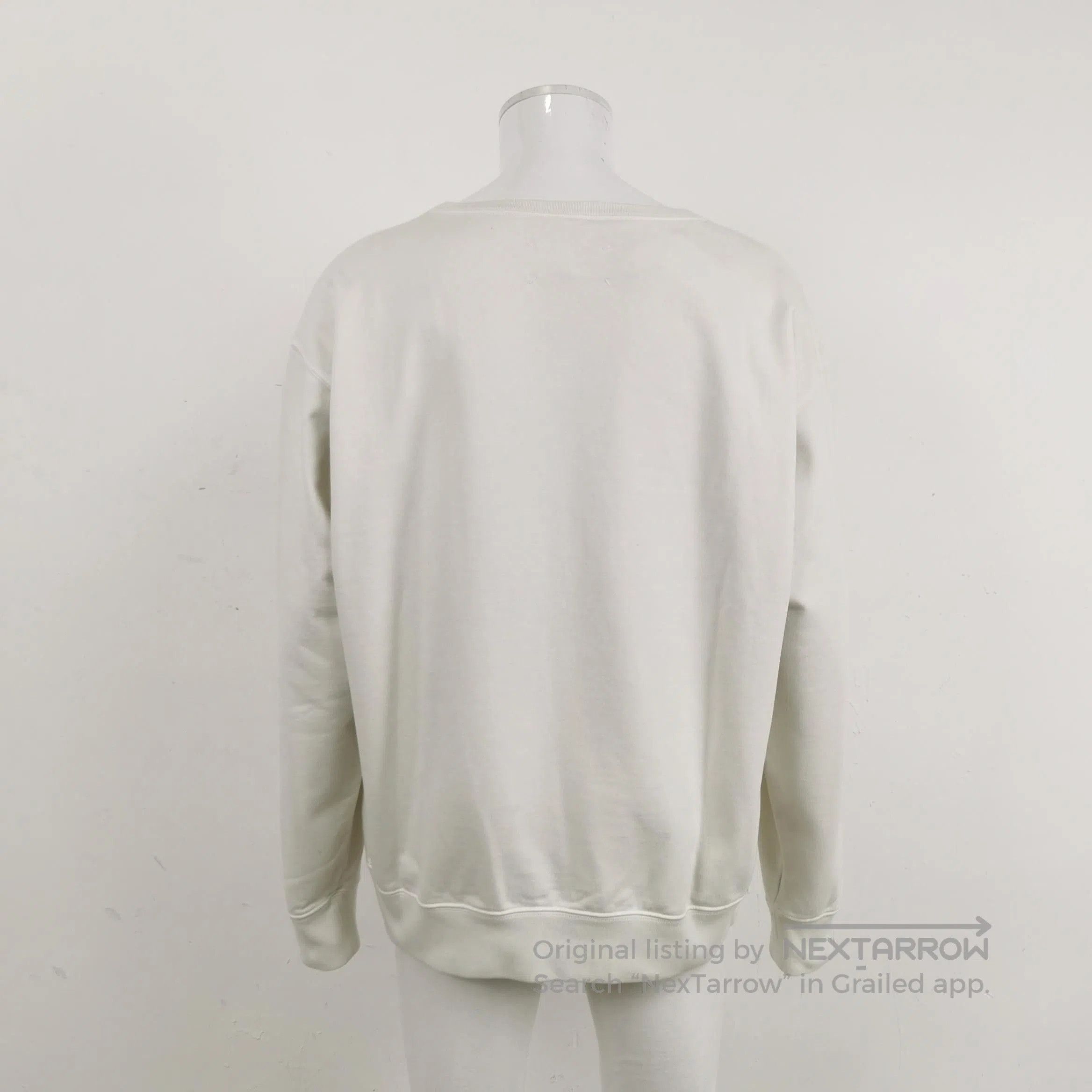 Maison Margiela Maison Margiela Cotton Logo Crewneck Sweatshirt L. Size US M / EU 48-50 / 2 - 4 Thumbnail