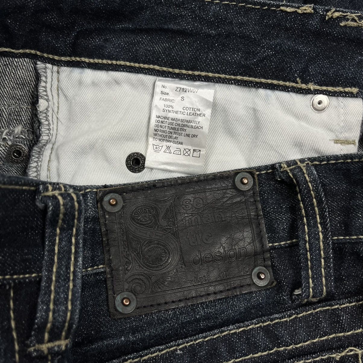 semanticdesign 2000s Semantic design removable button snap armour jeans Size US 29 - 7 Thumbnail