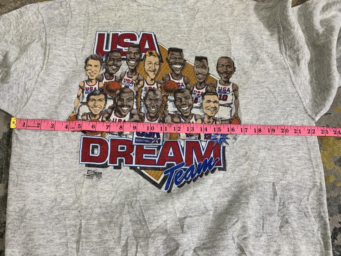 Vintage VINTAGE NBA LEGEND 1992 Usa Dream Team pull over sweathsirt Size US L / EU 52-54 / 3 - 8 Thumbnail