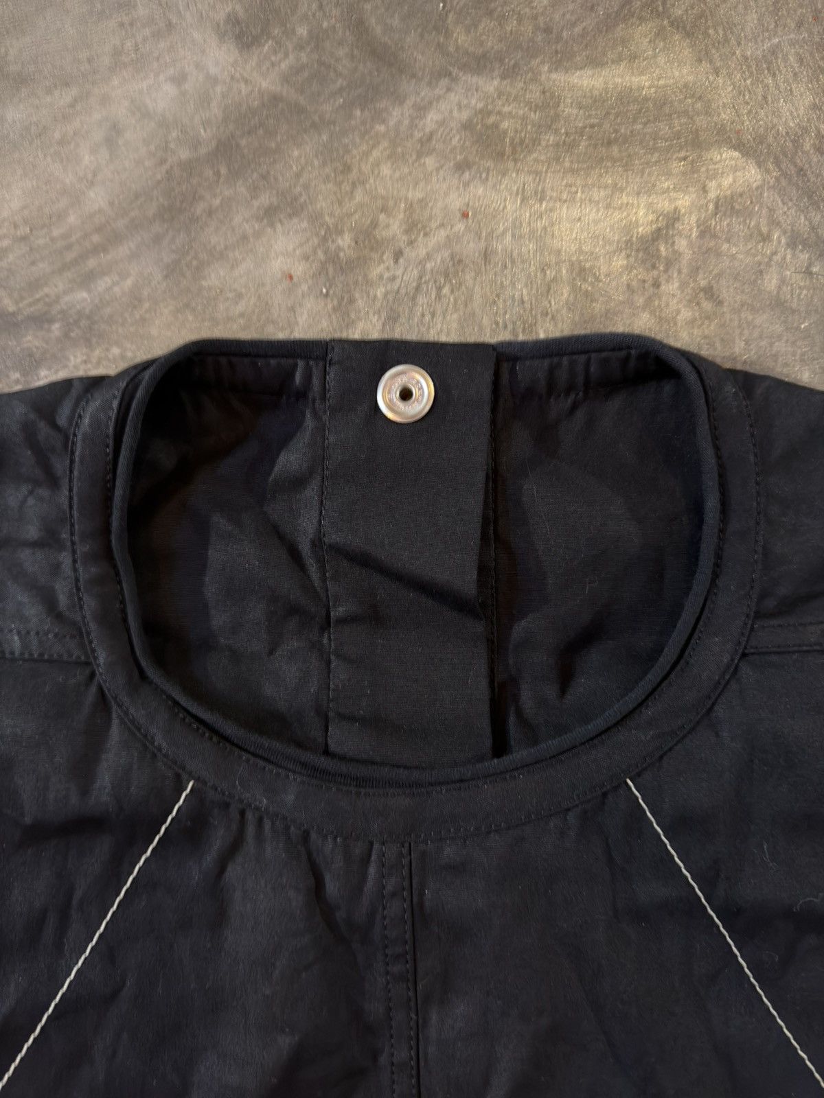 Rick Owens Drkshdw Rick Owens Shield Tabard 18SS sleeveless oversize shirt Size US XL / EU 56 / 4 - 4 Thumbnail