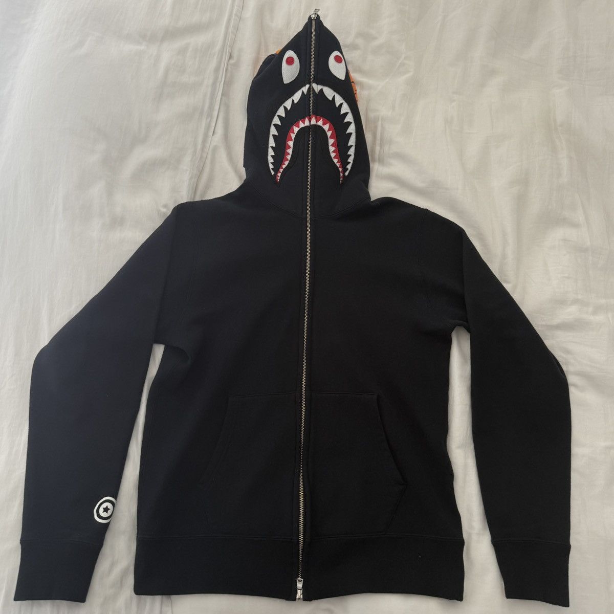 Bape Shark Full Zip Hoodie Size US L / EU 52-54 / 3 - 1 Thumbnail