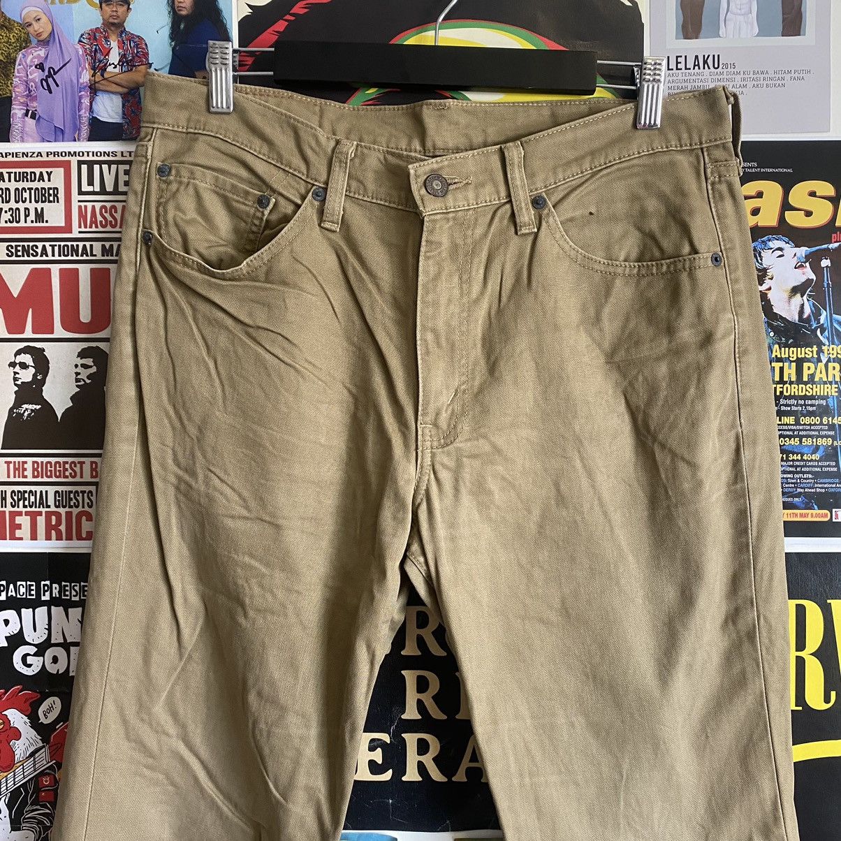 Levi's Vintage Levi’s 517 Y2k Flare Chino Pants Size US 34 / EU 50 - 3 Thumbnail
