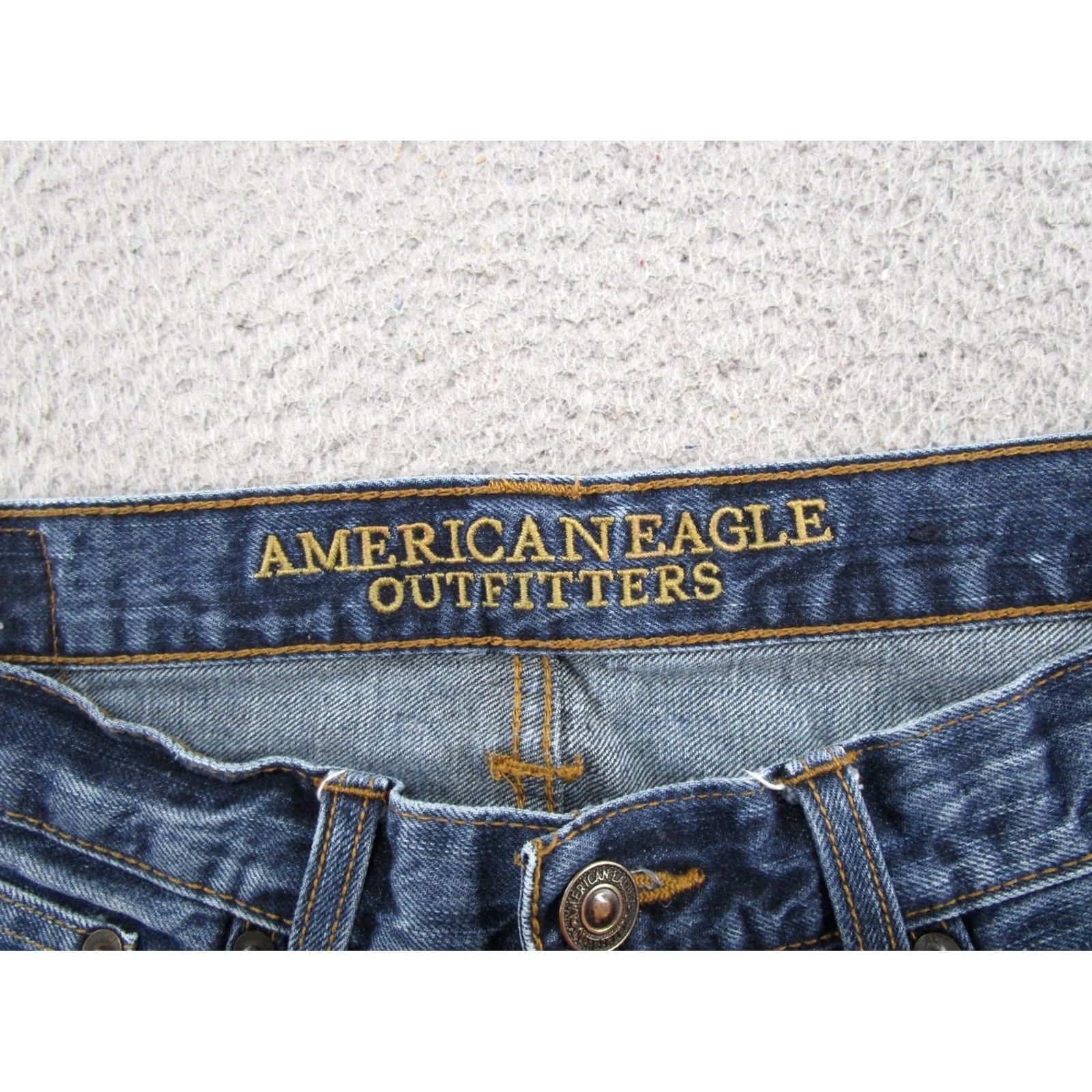American Eagle Outfitters American Eagle Outfitters Jeans Mens Size 30x34 Straight 5-Pocket Denim Blue Mid Rise 30 in Waist Regular Fit Vintage? Size US 30 / EU 46 - 4 Thumbnail