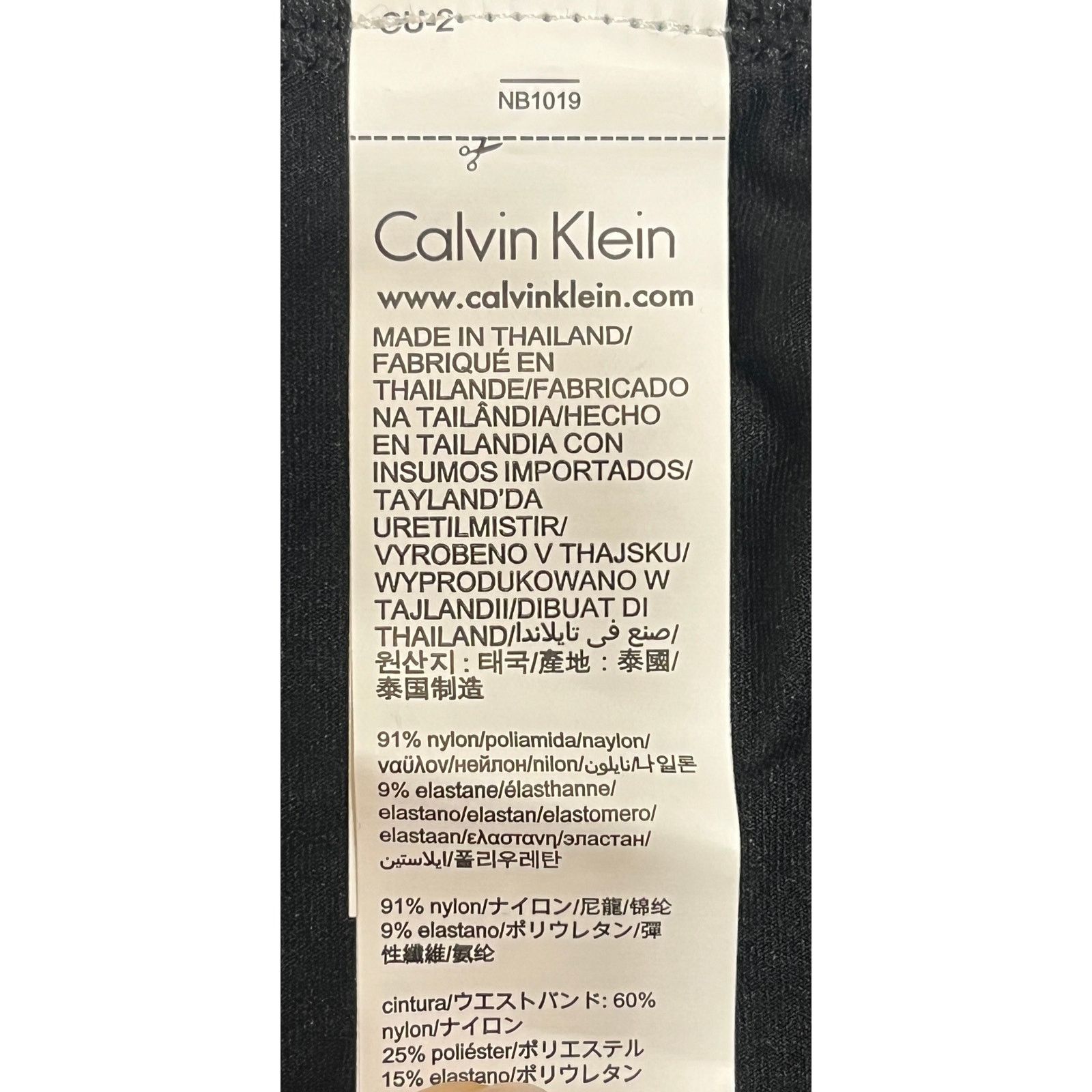 Calvin Klein 8-28 CALVIN KLEIN Men's Bikini Underwear Black Large Size 36 - 4 Thumbnail