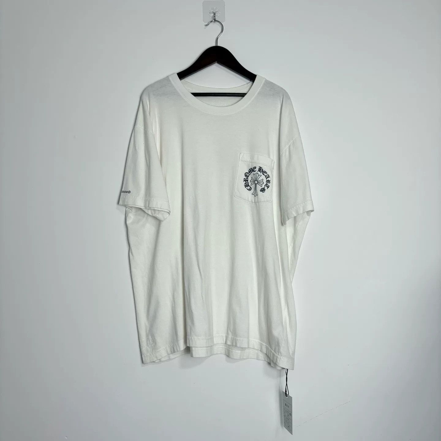 Chrome Hearts Chrome Hearts White Cross Short Sleeve Size US XL / EU 56 / 4 - 1 Thumbnail