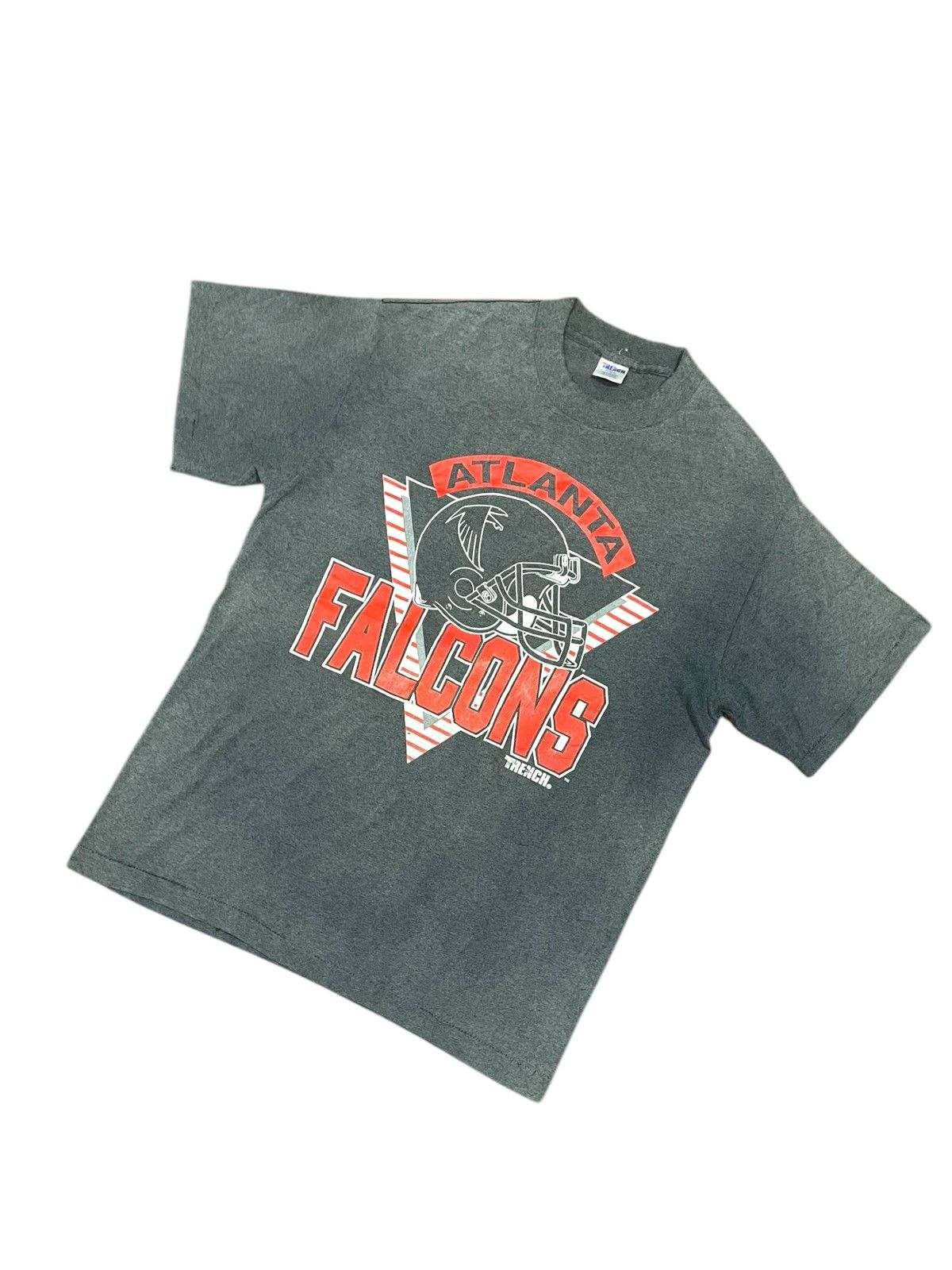 American Trench VTG 80s Atlanta Falcons Size US L / EU 52-54 / 3 - 3 Thumbnail