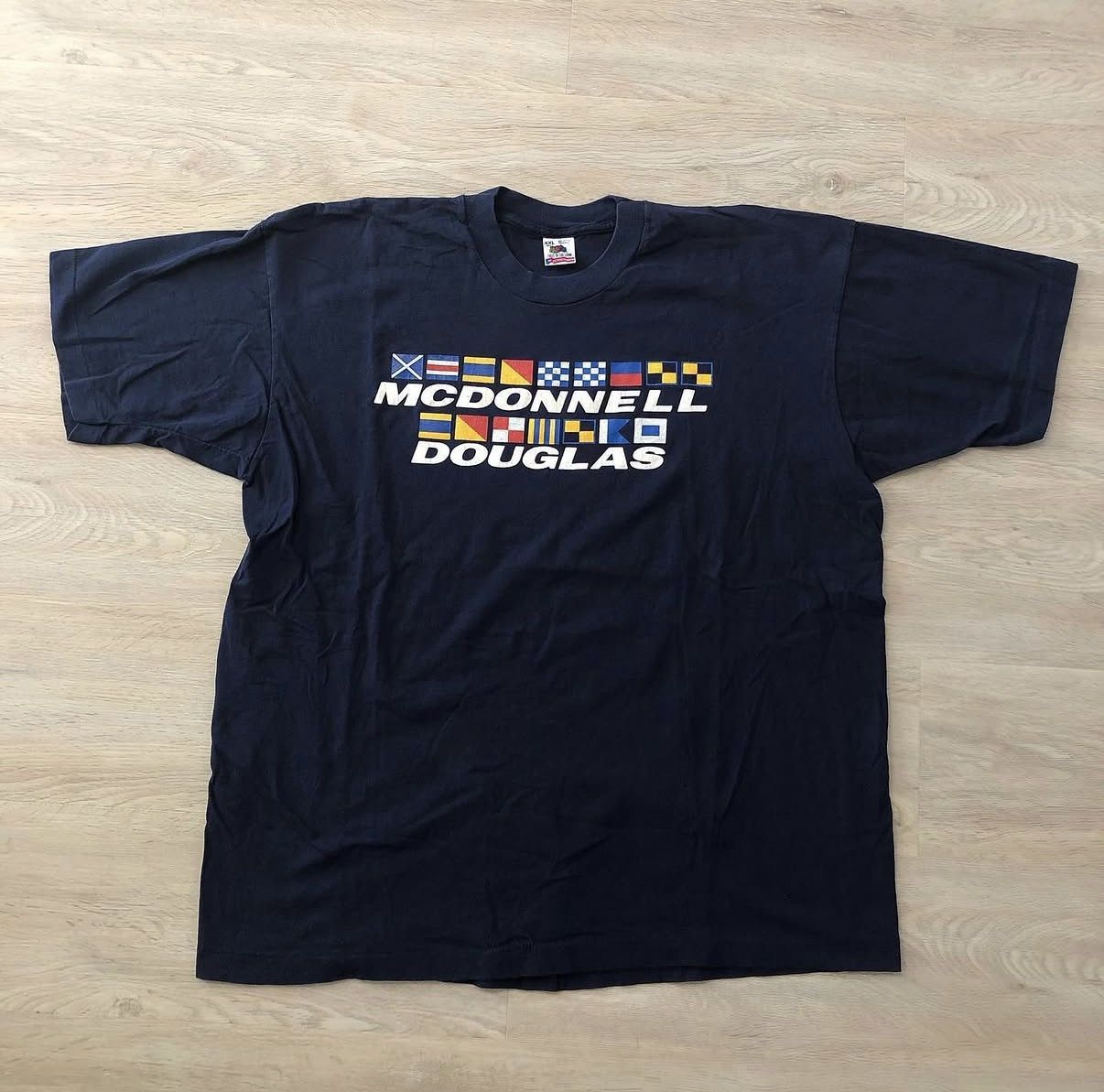 Vintage Vintage McDonnell Douglas T-Shirt Size US XXL / EU 58 / 5 - 1 Thumbnail