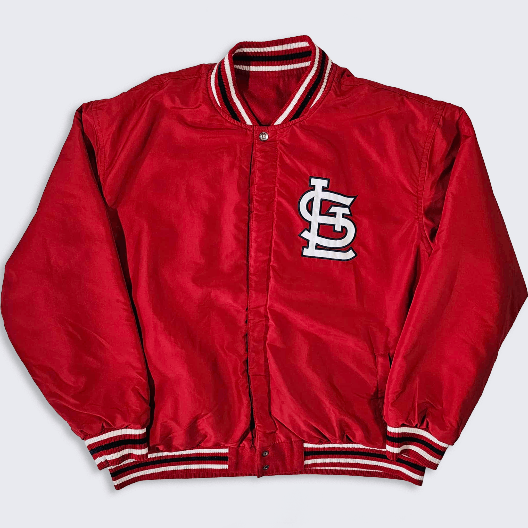 MLB St Louis Cardinals Vintage Jeff Hamilton Reversible Bomber Size US XXL / EU 58 / 5 - 3 Thumbnail