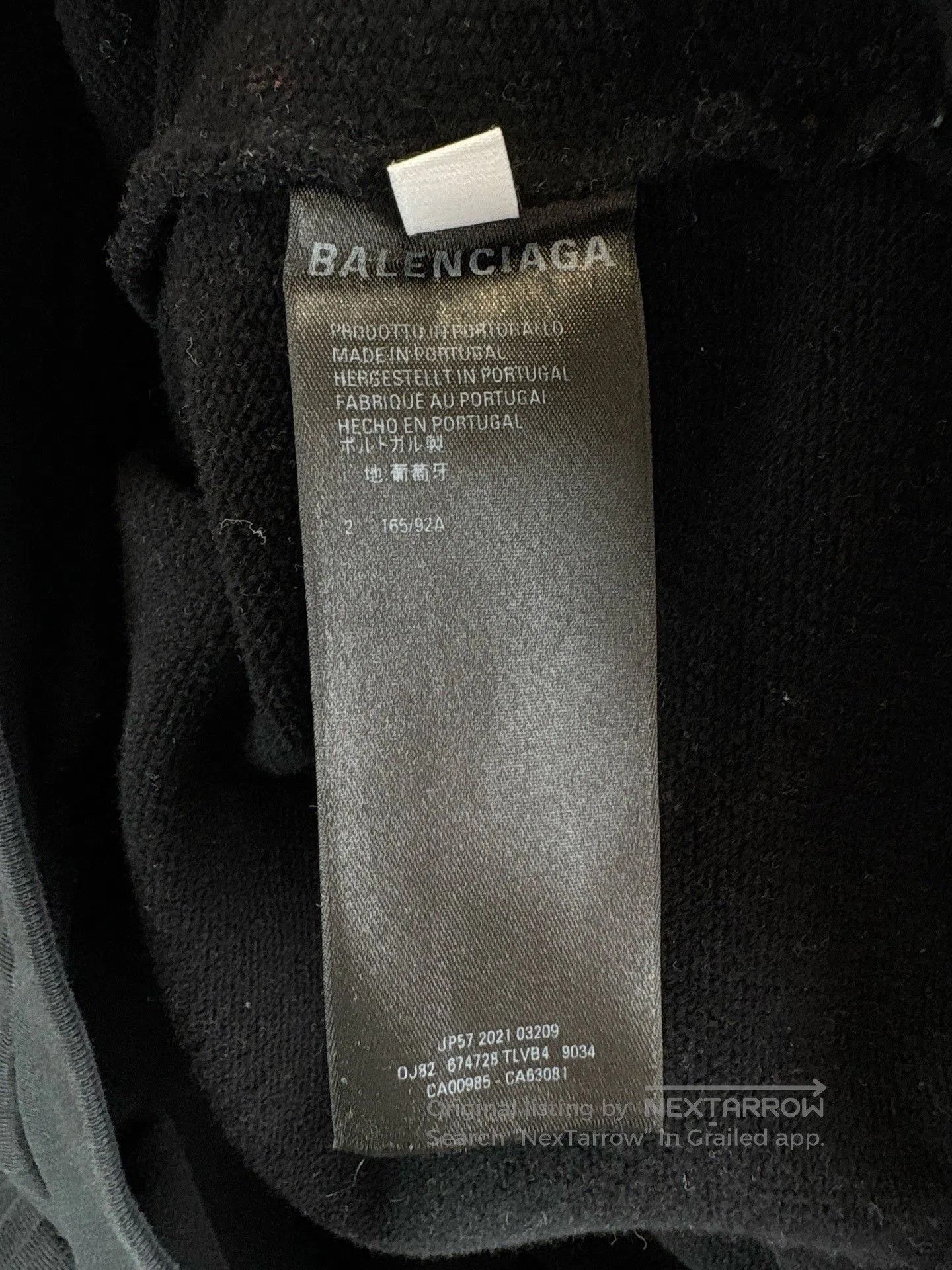 Balenciaga Balenciaga Reverse Embroidered Logo Zipper Jacket. Size US M / EU 48-50 / 2 - 6 Thumbnail