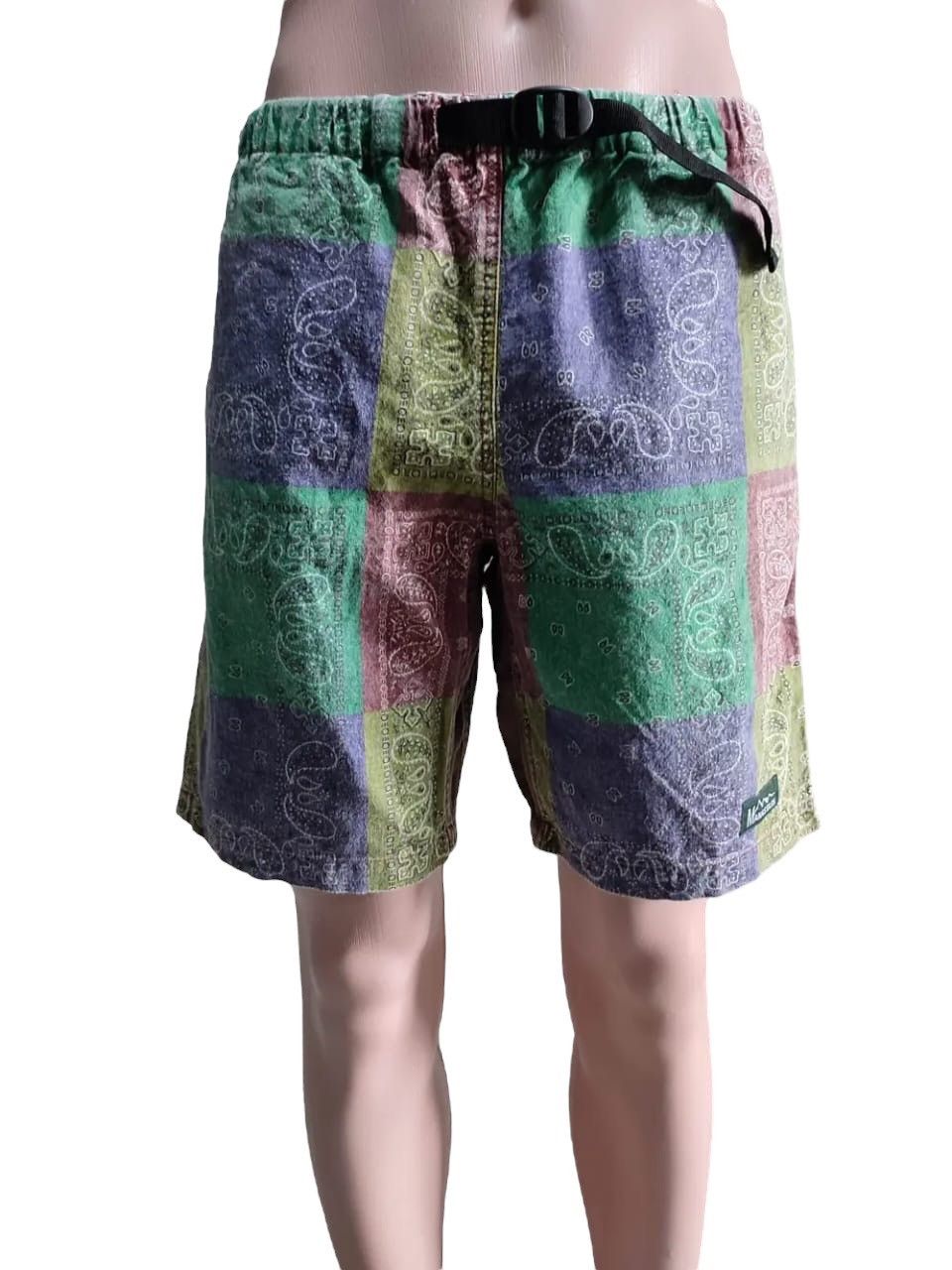 Manastash Manastash Multicolour Paisley Shortpants Size US 31 - 1 Thumbnail