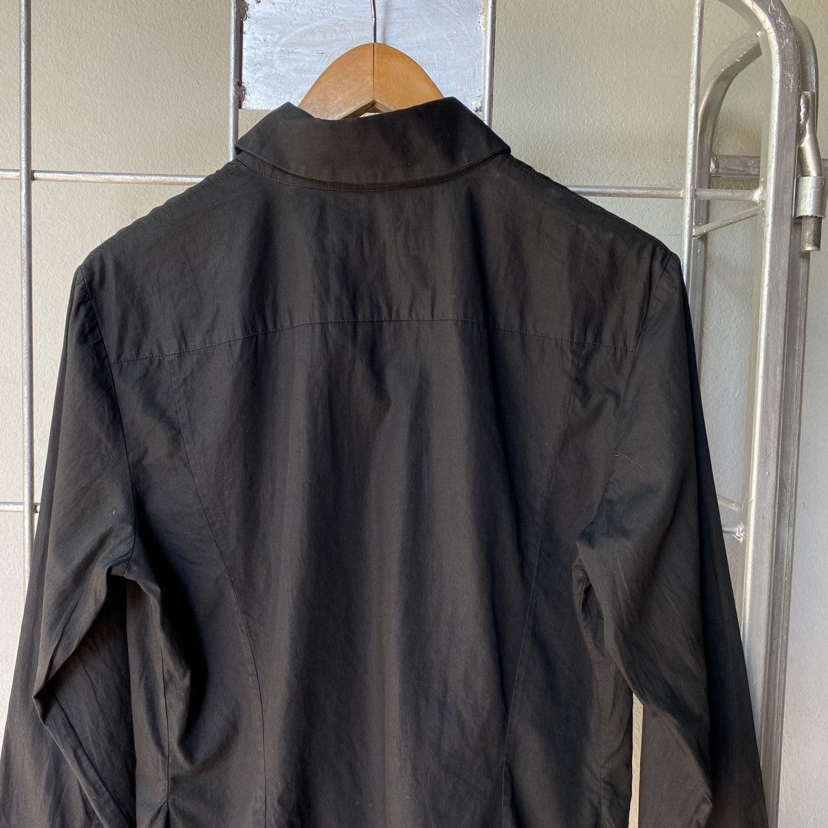 Dirk Bikkembergs DIRK BIKKEMBERGS Women Fitted Long-Sleeve Button-Up Shirt Size M / US 6-8 / IT 42-44 - 4 Thumbnail