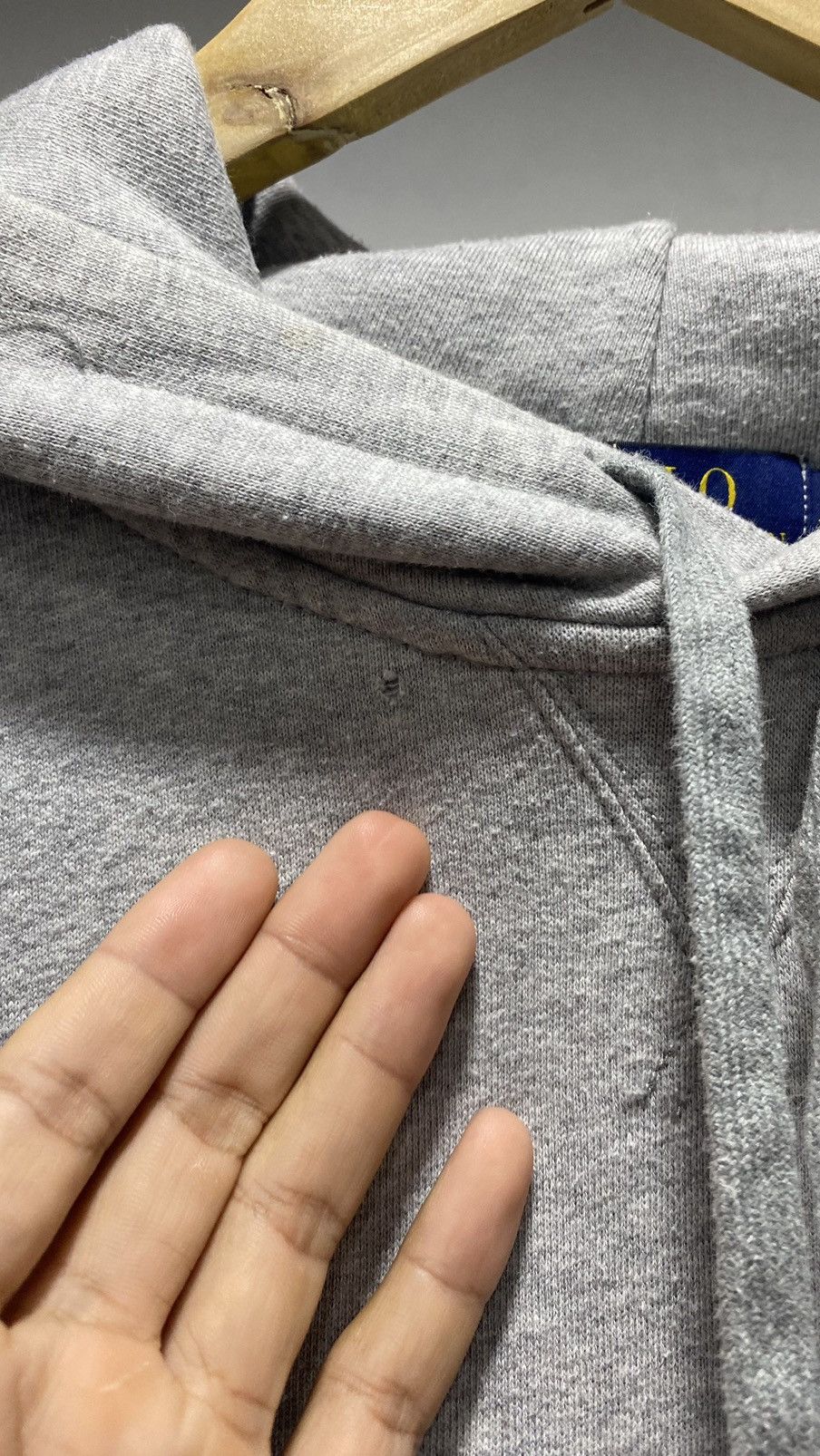 Designer × Polo Ralph Lauren × Vintage ❌FINAL DROP❌POLO RALPH LAUREN HOODIE Size US L / EU 52-54 / 3 - 4 Thumbnail